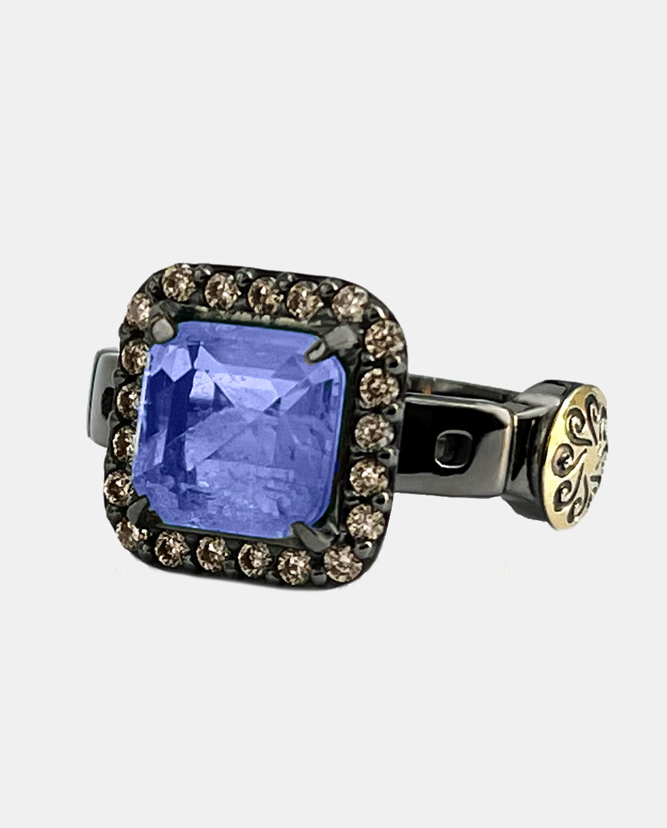 Anillo Windows de plata con cuarzo - Bohemme - Multicolor Multicolor-3