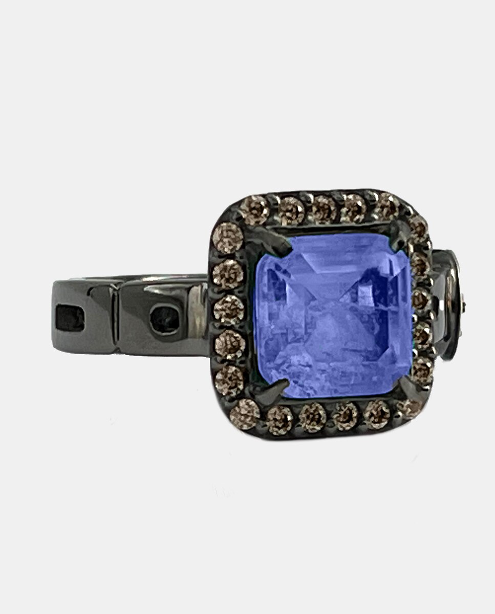 Anillo Windows de plata con cuarzo - Bohemme - Multicolor Multicolor-4