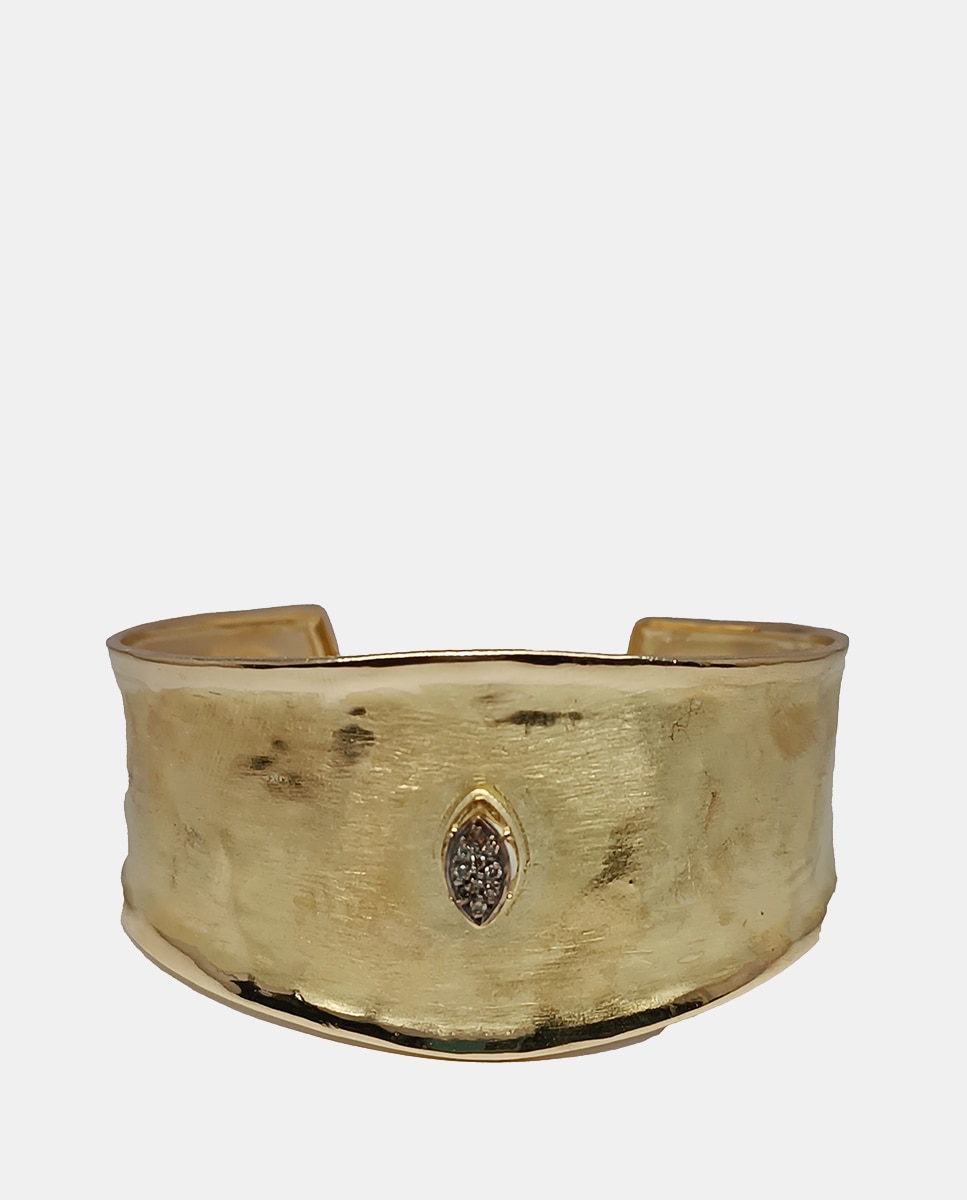 Imagen 0 de Pulsera de oro y diamantes Blanco