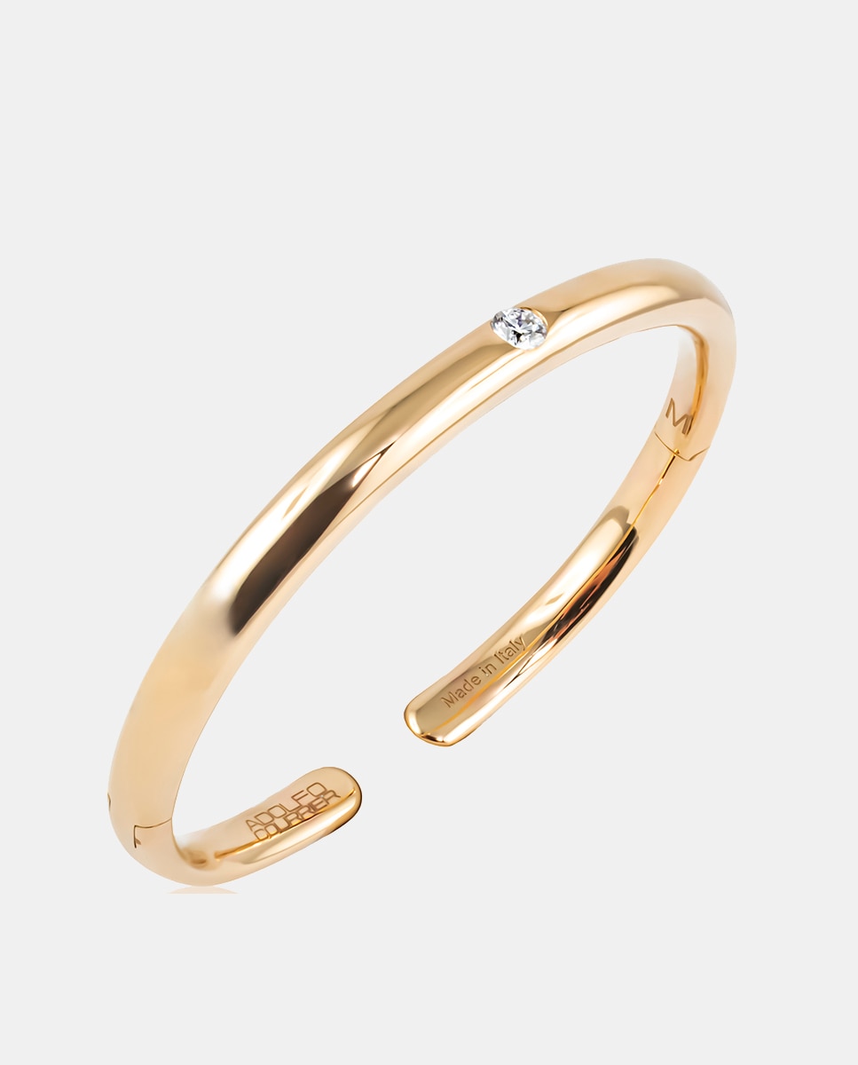 Pulsera Popo de oro y diamante - Adolfo Courrier - Blanco Blanco-2