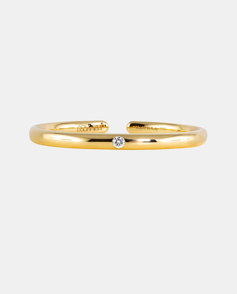 Imagen 0 de Pulsera Popo de oro y diamante Blanco