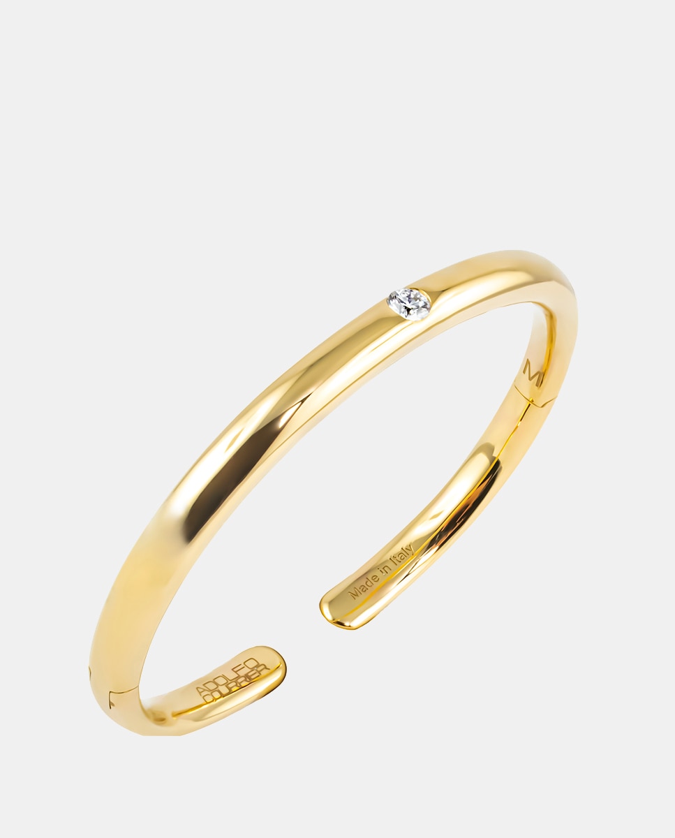 Pulsera Popo de oro y diamante - Adolfo Courrier - Blanco Blanco-2