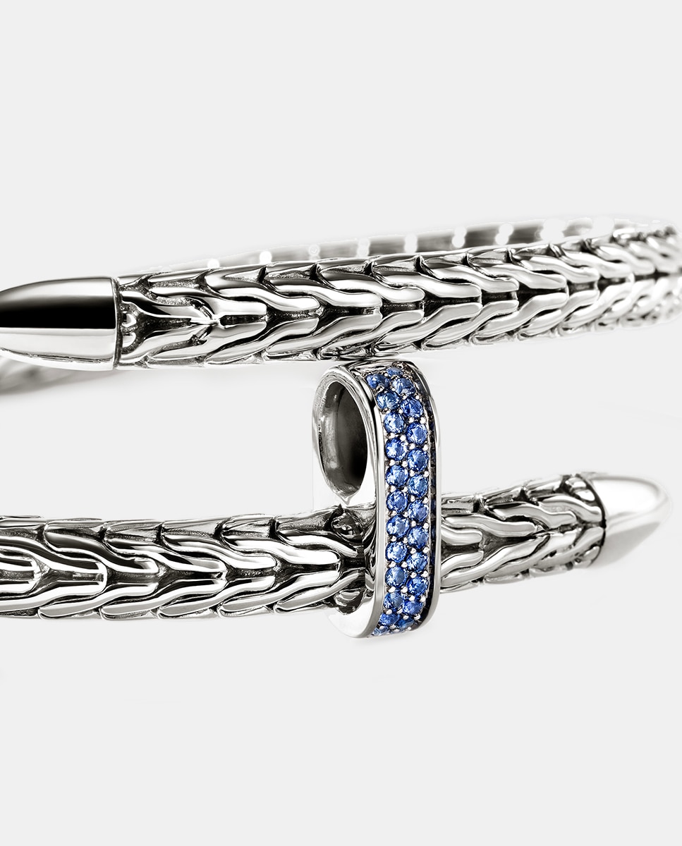Pulsera Spear de plata y zafiro azul Azul John Hardy · El Corte Inglés