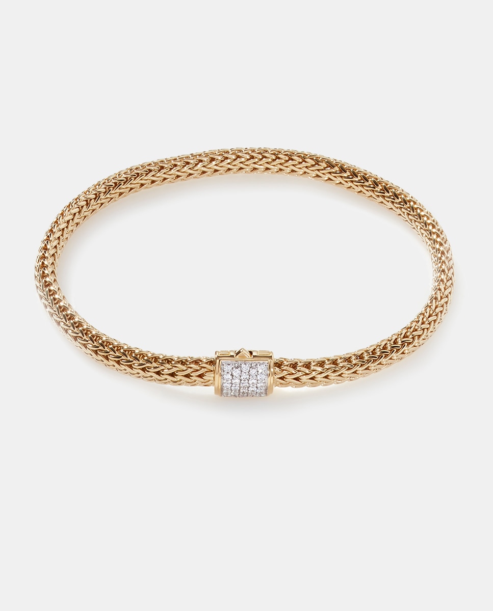 Imagen 1 de Pulsera Icon de oro y diamantes Oro