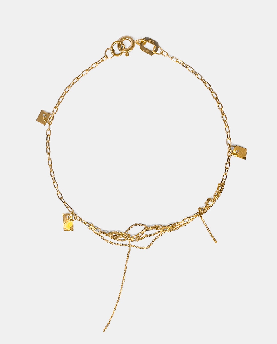 Imagen 0 de Pulsera Found Treasures de oro y diamantes Oro