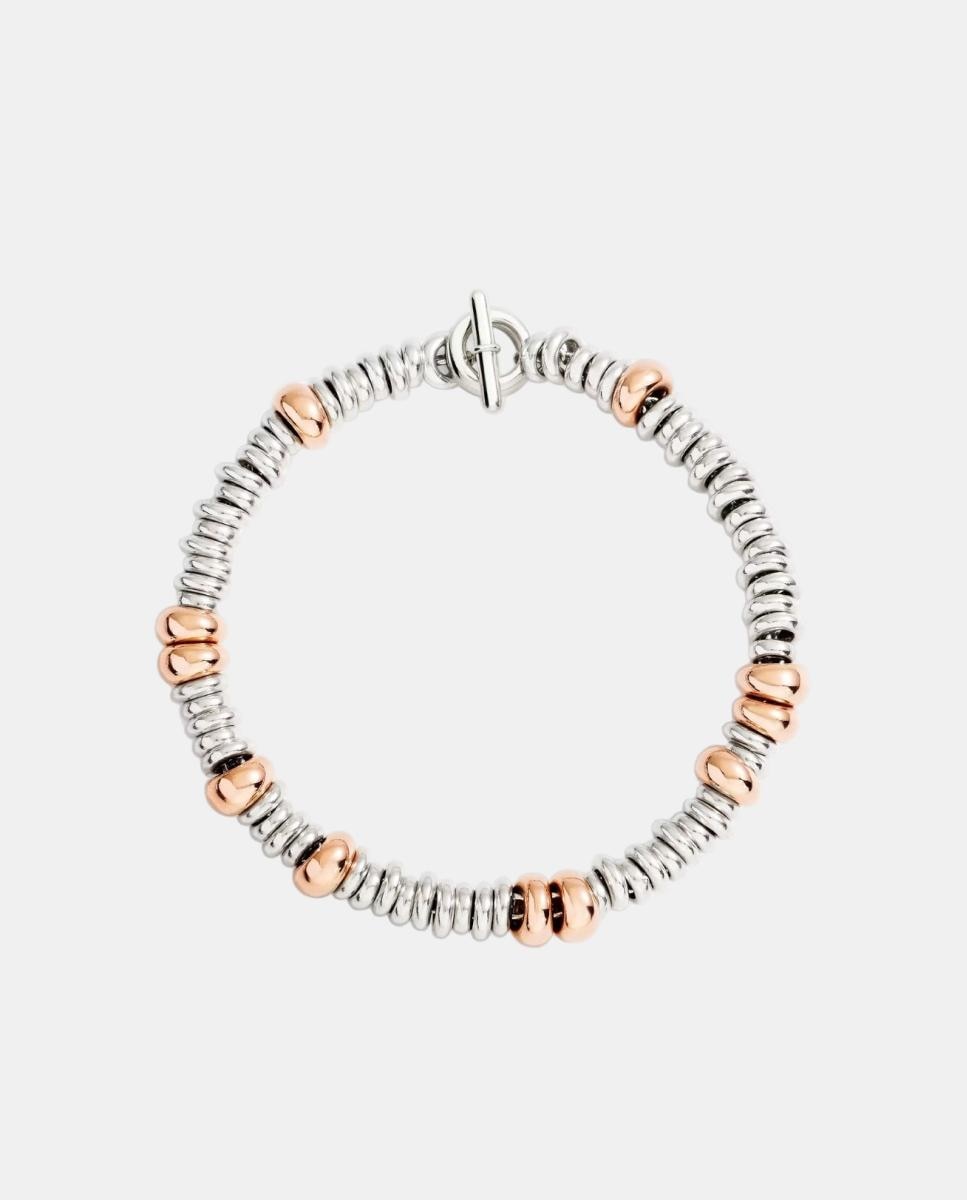 Imagen 1 de Pulsera Rondelle plata Plateado