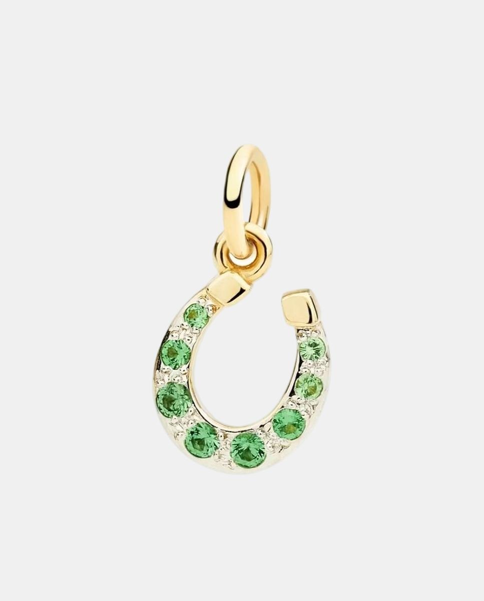 Charm Luck de oro y tsavorita - DoDo - Verde Verde-1