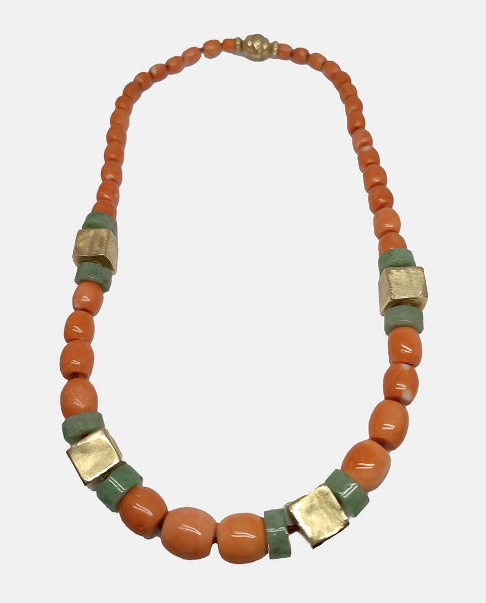 Imagen 0 de Collar de oro y coral Coral