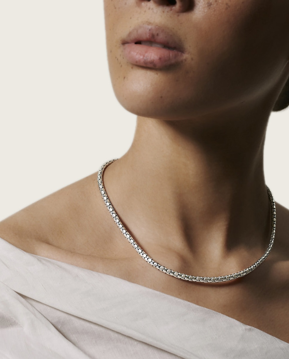 Collar Dot de plata y oro - John Hardy - Plata Plata-5