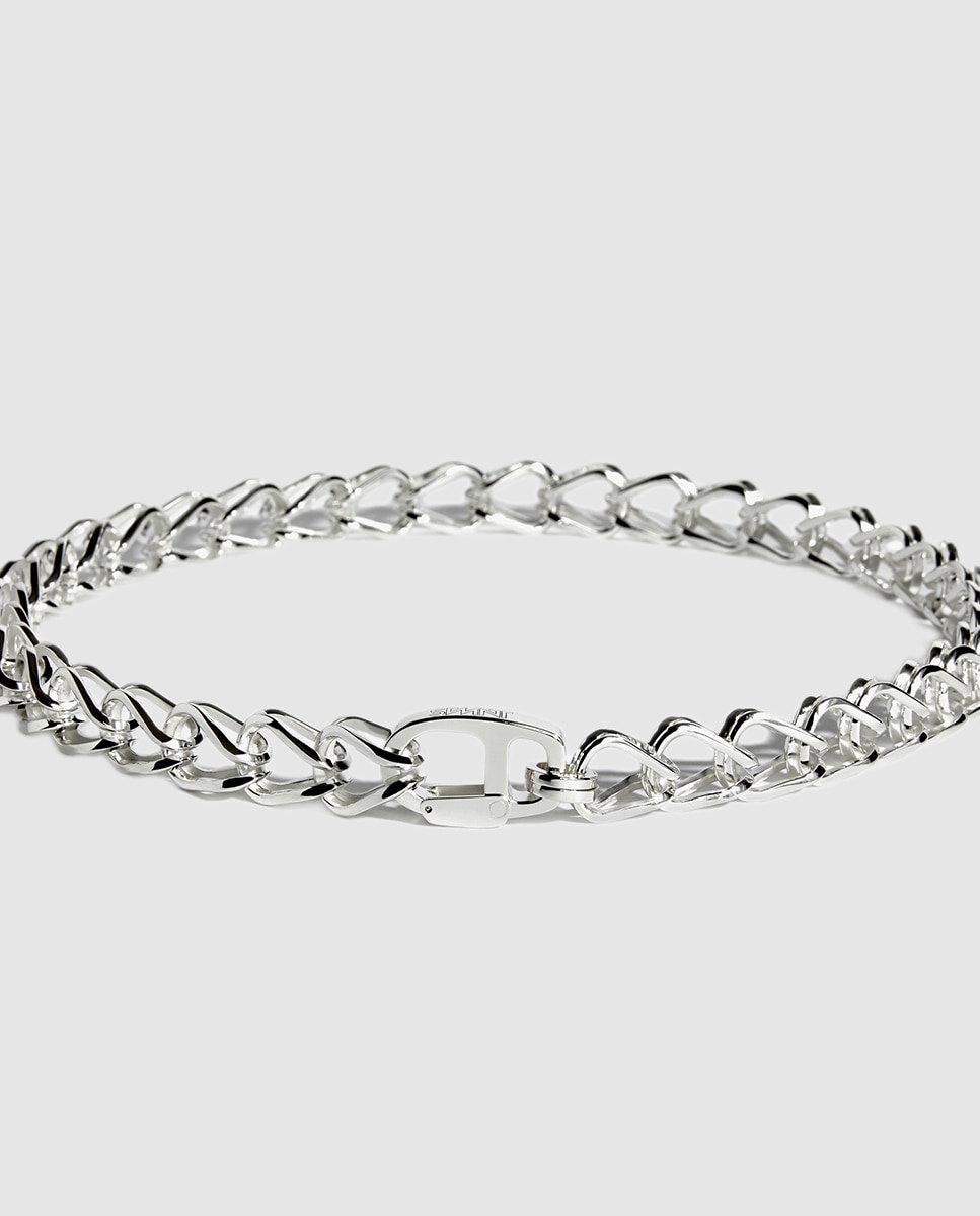 Imagen 0 de Collar Unchained de plata con eslabones Plata