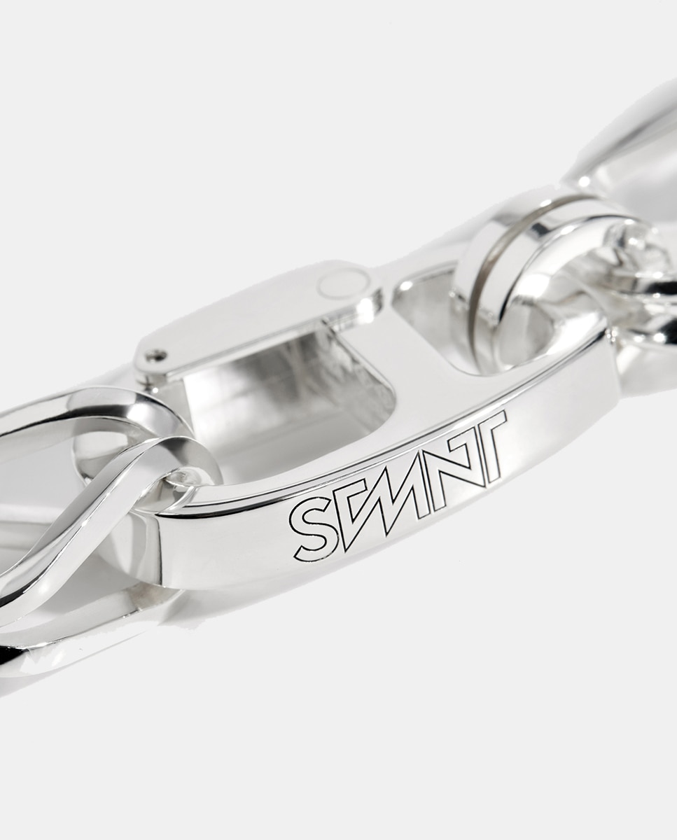 Imagen 2 de Collar Unchained de plata con eslabones - STATEMENT - Plata Plata
