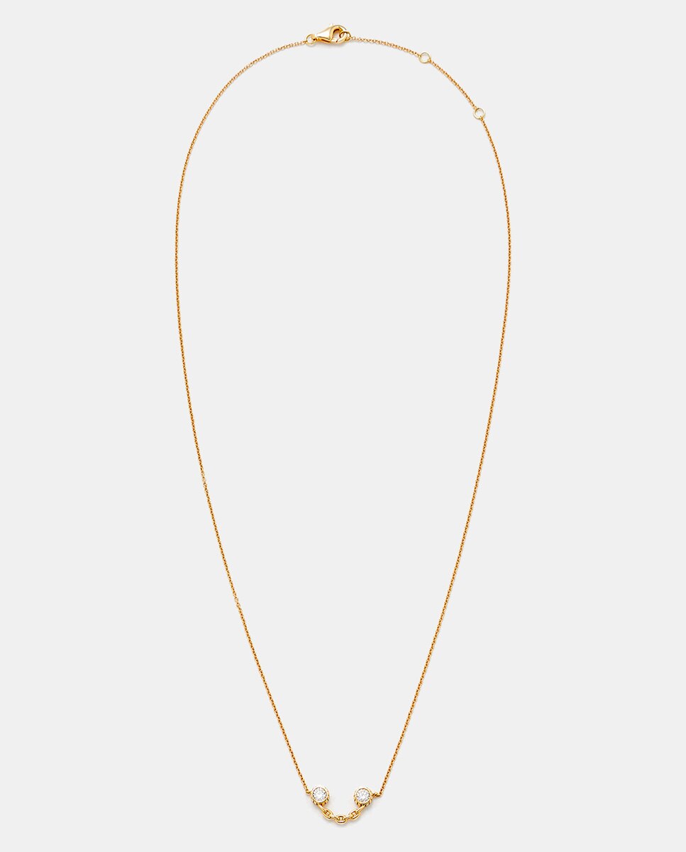 Imagen 0 de Collar de oro con zafiro, amatista y tsavorita Multicolor