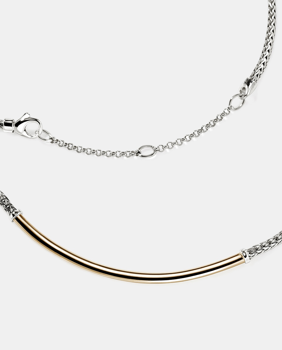 Collar JH Essentials de oro amarillo y plata - John Hardy - Multicolor Multicolor-2