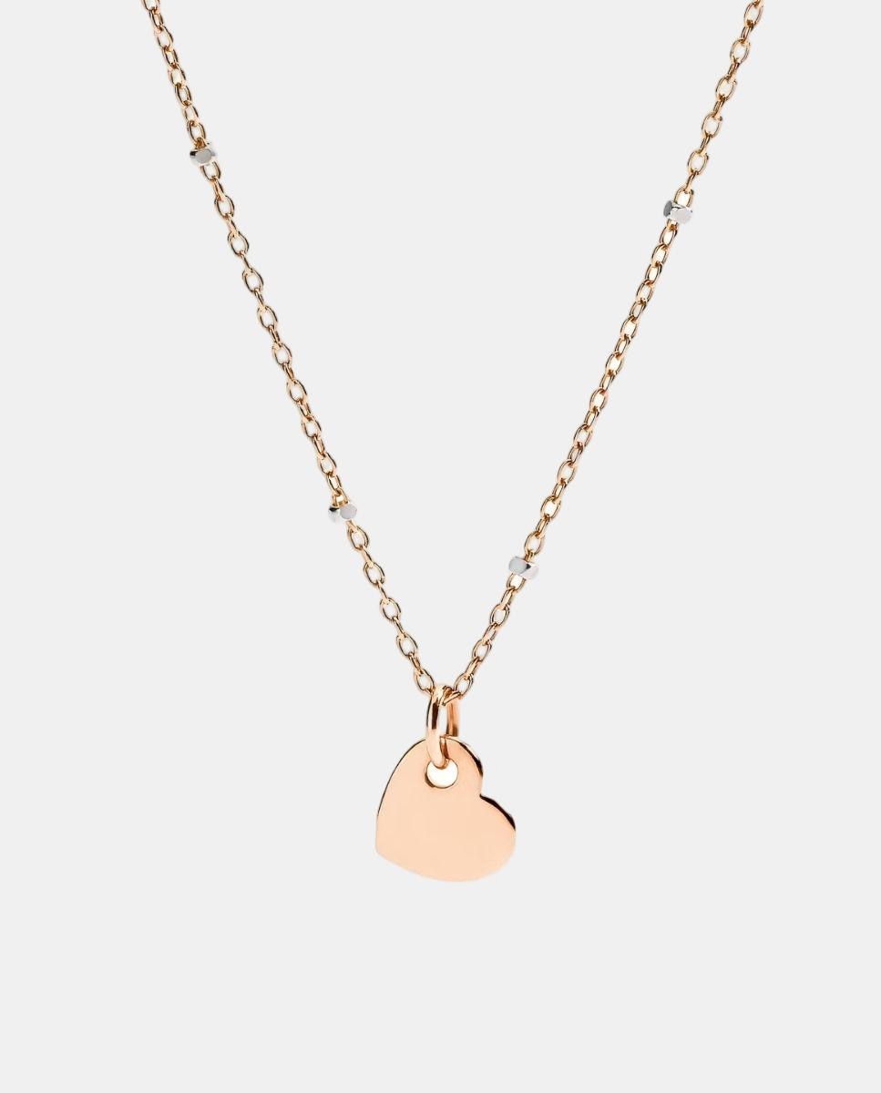 Collar Cuore mini corazón en oro rosa - DoDo 1