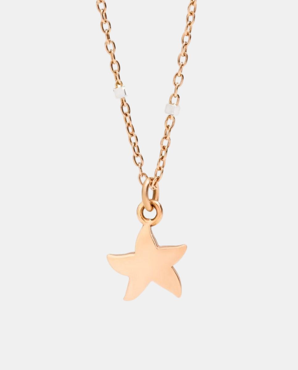 Collar Universe Estrella de oro - DoDo - Rosa Rosa-1