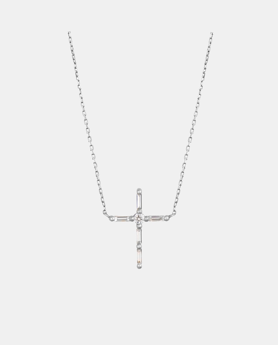 Imagen 1 de Colgante Little Signs de oro y diamantes Blanco