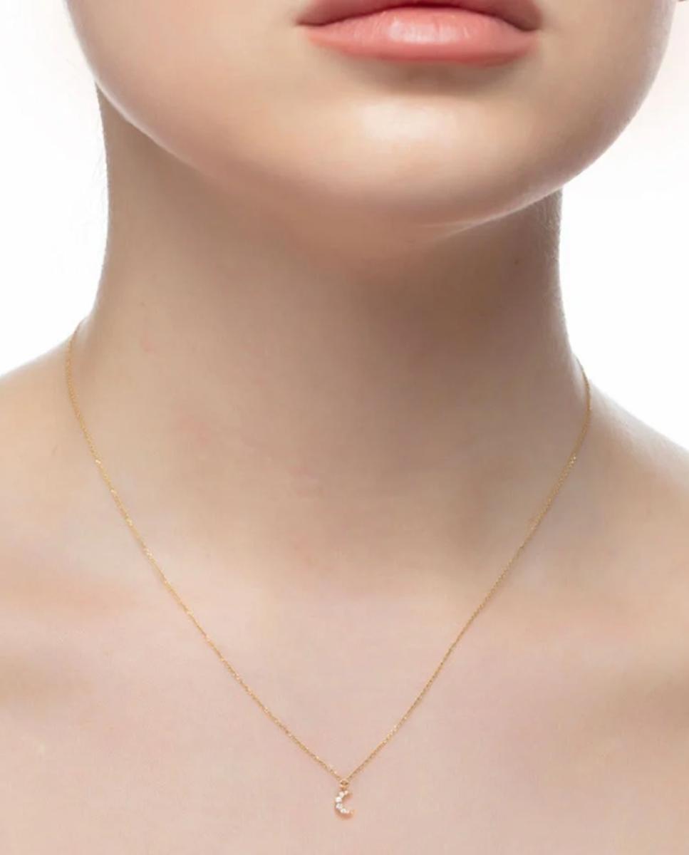 Collar Magic Touch de oro y diamante - Djula - Blanco Blanco-2