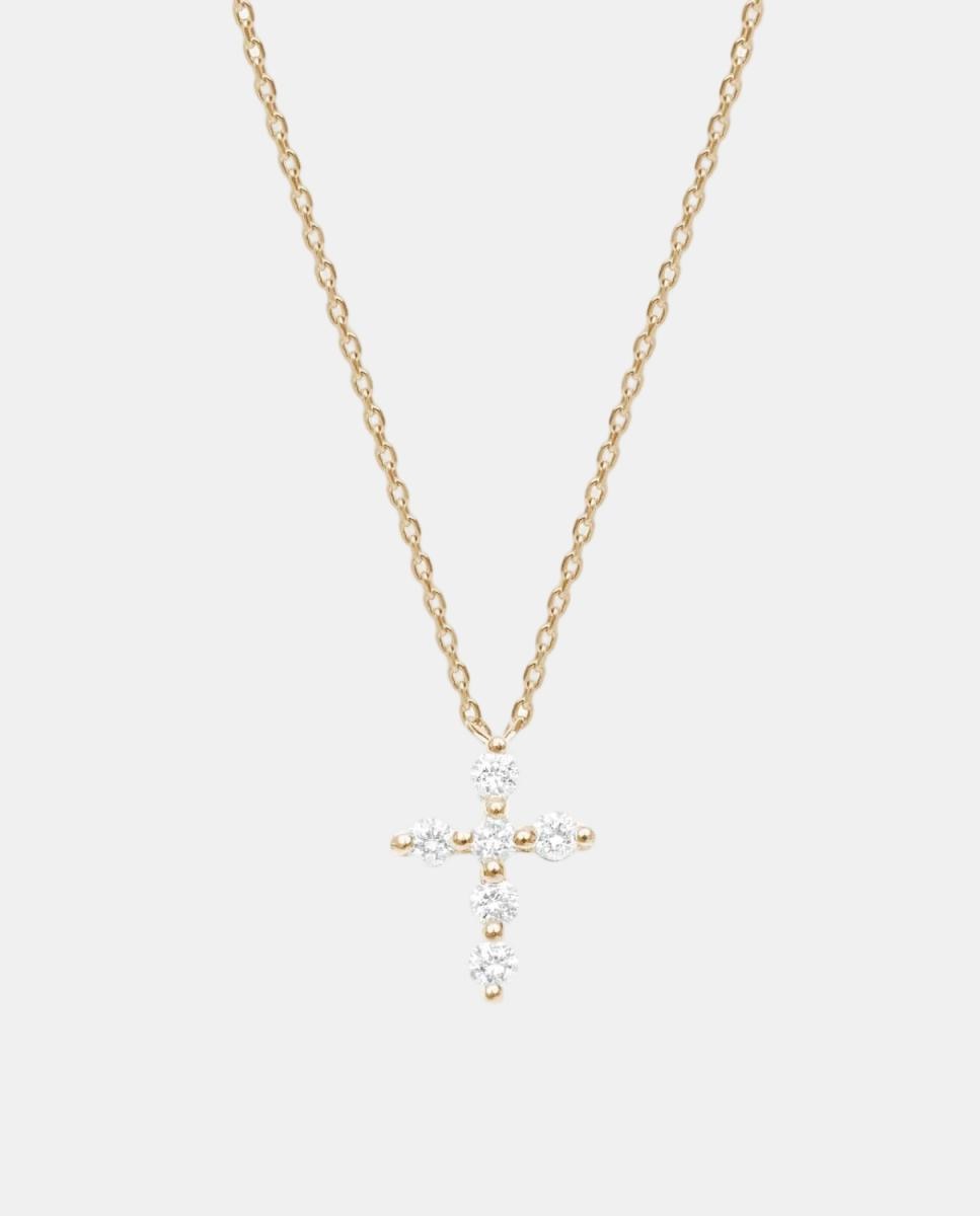 Collar Magic Touch de oro y diamante - Djula - Blanco Blanco-1