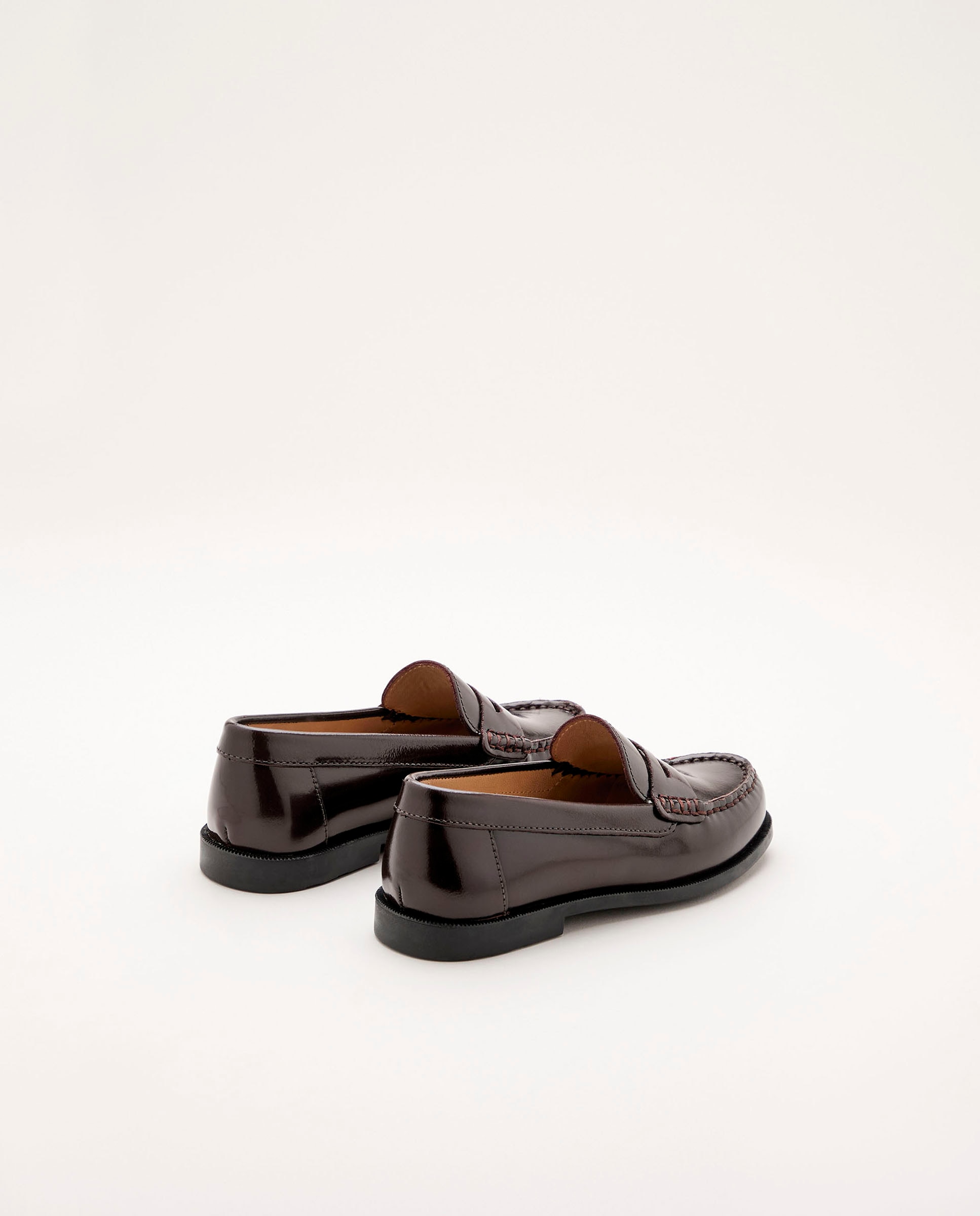 Mocassins em Pele Florantik Coconut El Corte Inglés Bordeaux-3