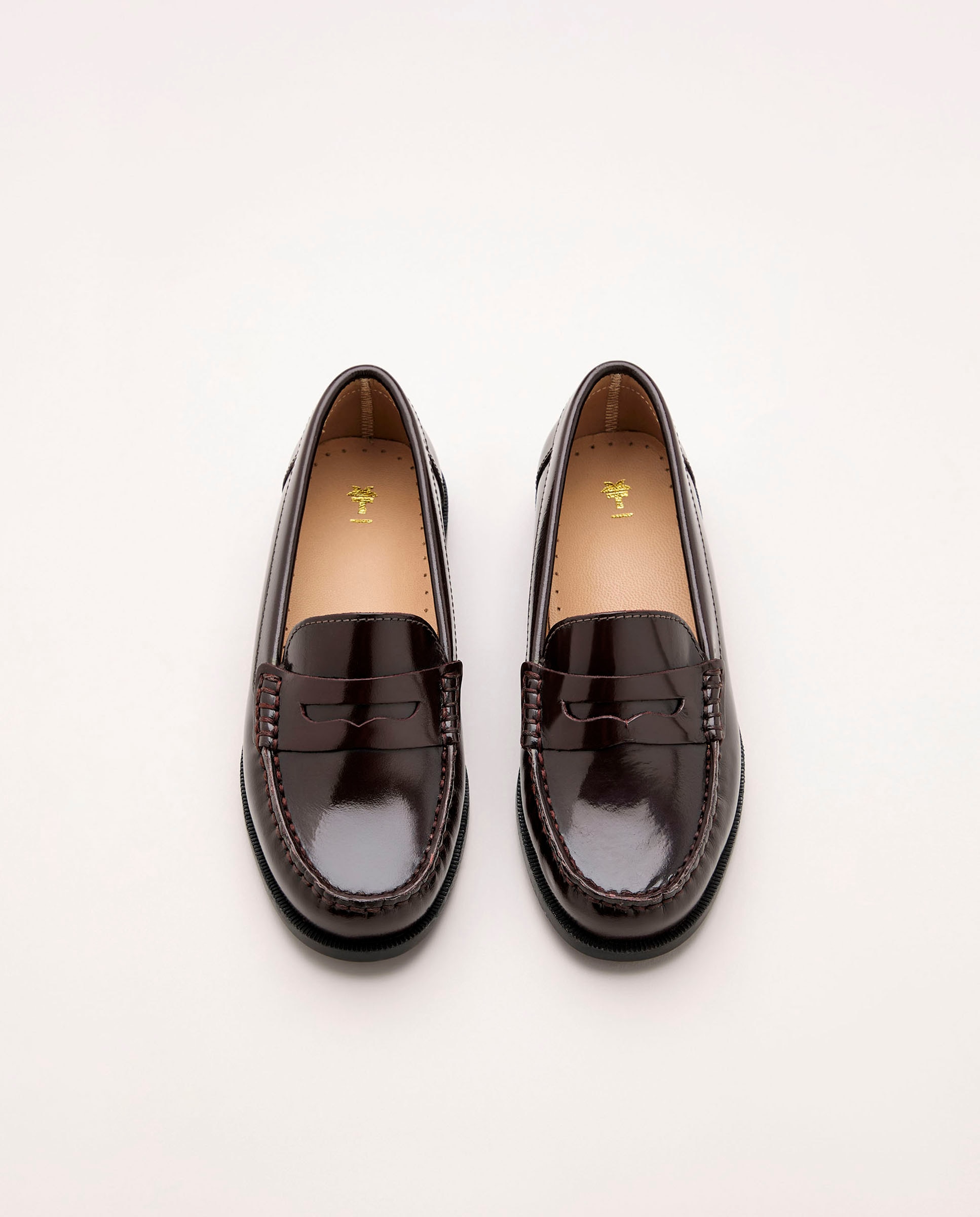 Mocassins em Pele Florantik Coconut El Corte Inglés Bordeaux-4