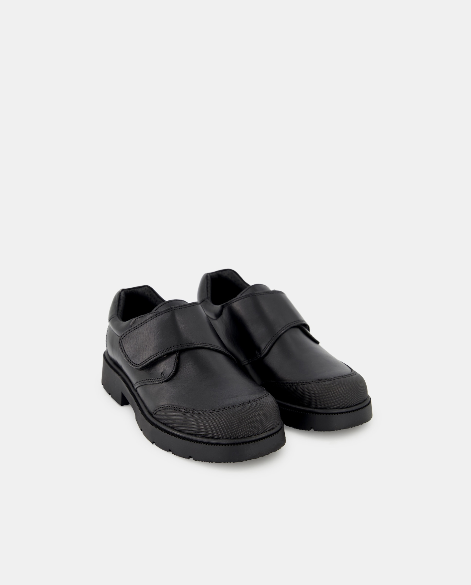 Blucher com Biqueira Reforçada e em Velcro Kids El Corte Inglés Preto-2
