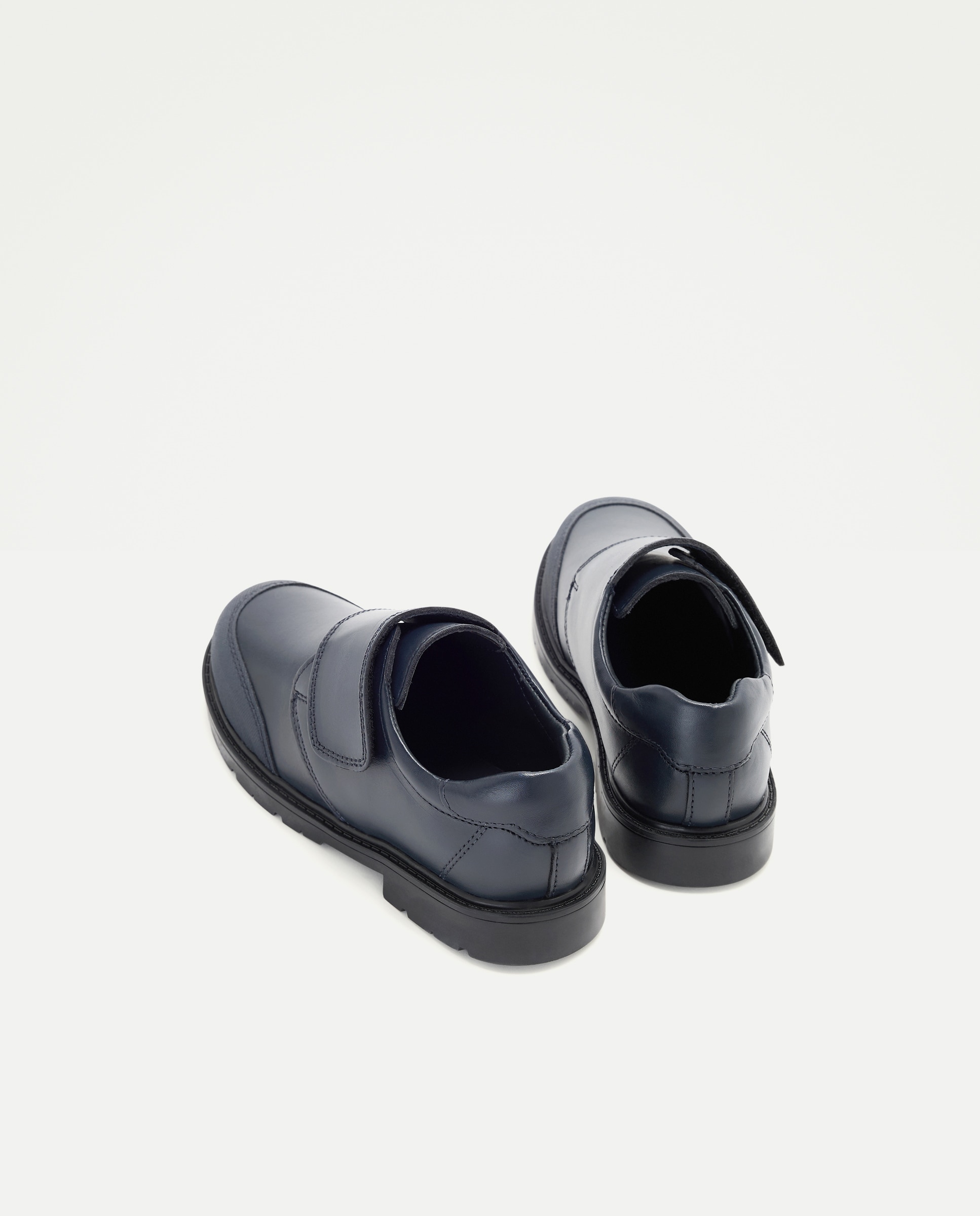 Blucher com Biqueira Reforçada e em Velcro Azul-escuro-3