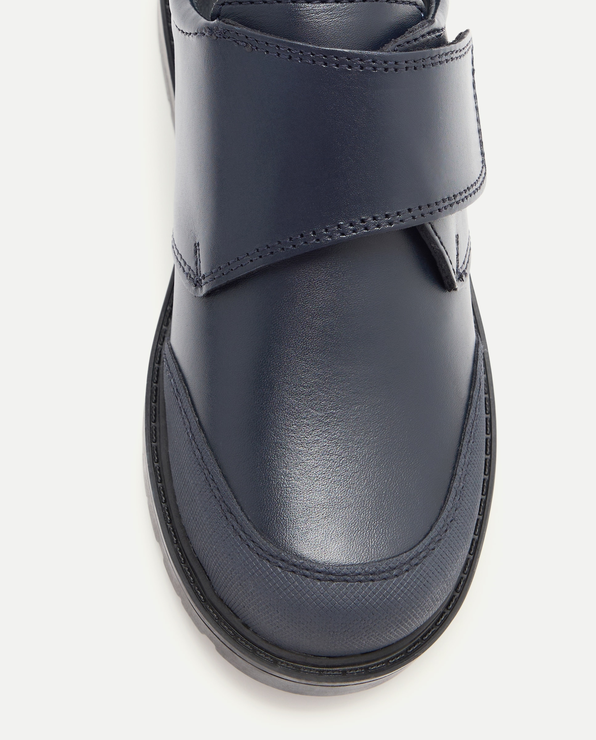 Blucher com Biqueira Reforçada e em Velcro Azul-escuro-5