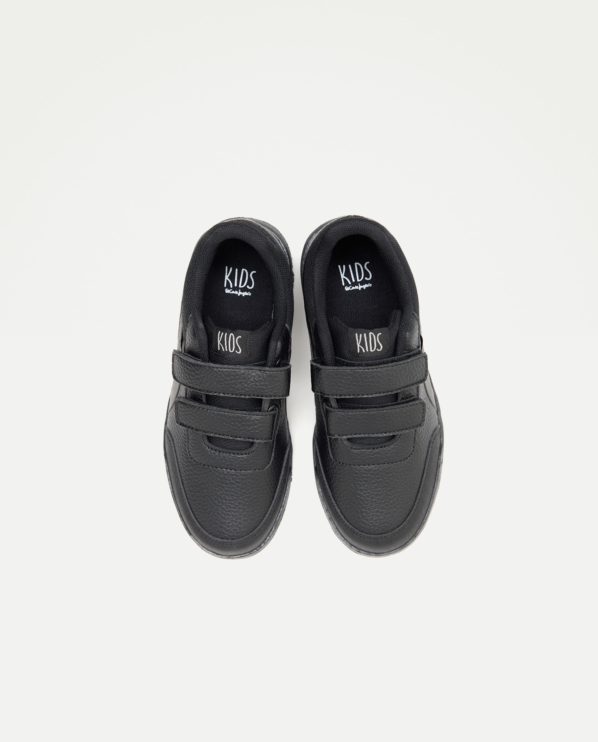 Sapatos Desportivos com Fecho Aderente Kids El Corte Inglés Preto-4