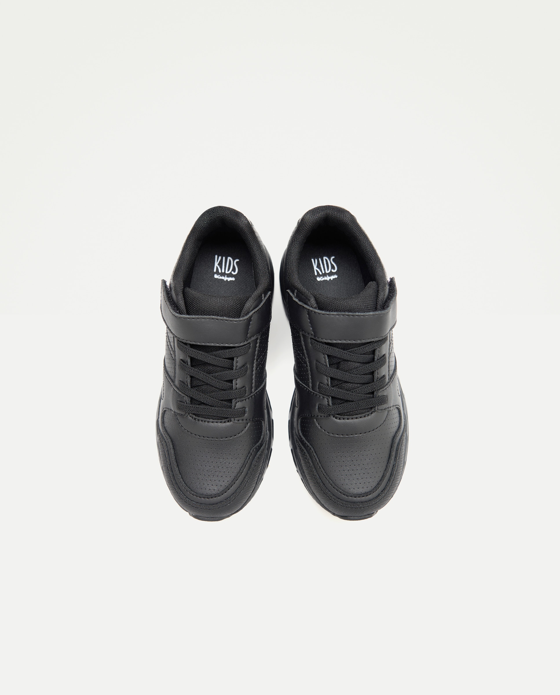 Sapatos Desportivos com Fecho Aderente Kids El Corte Inglés Preto-4