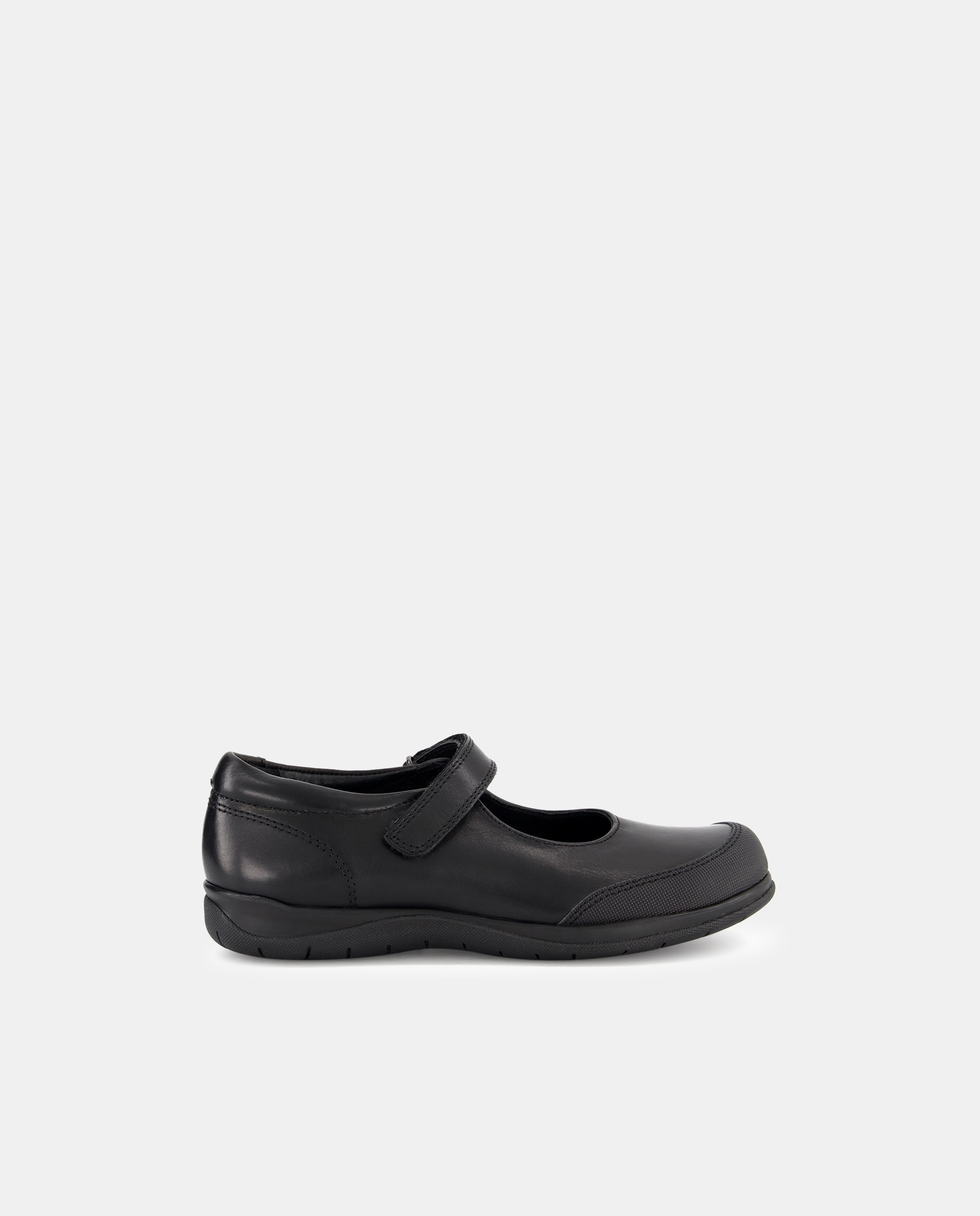 Imagem 0 de Sapatos de Presilha Tipo Escolares em Pele