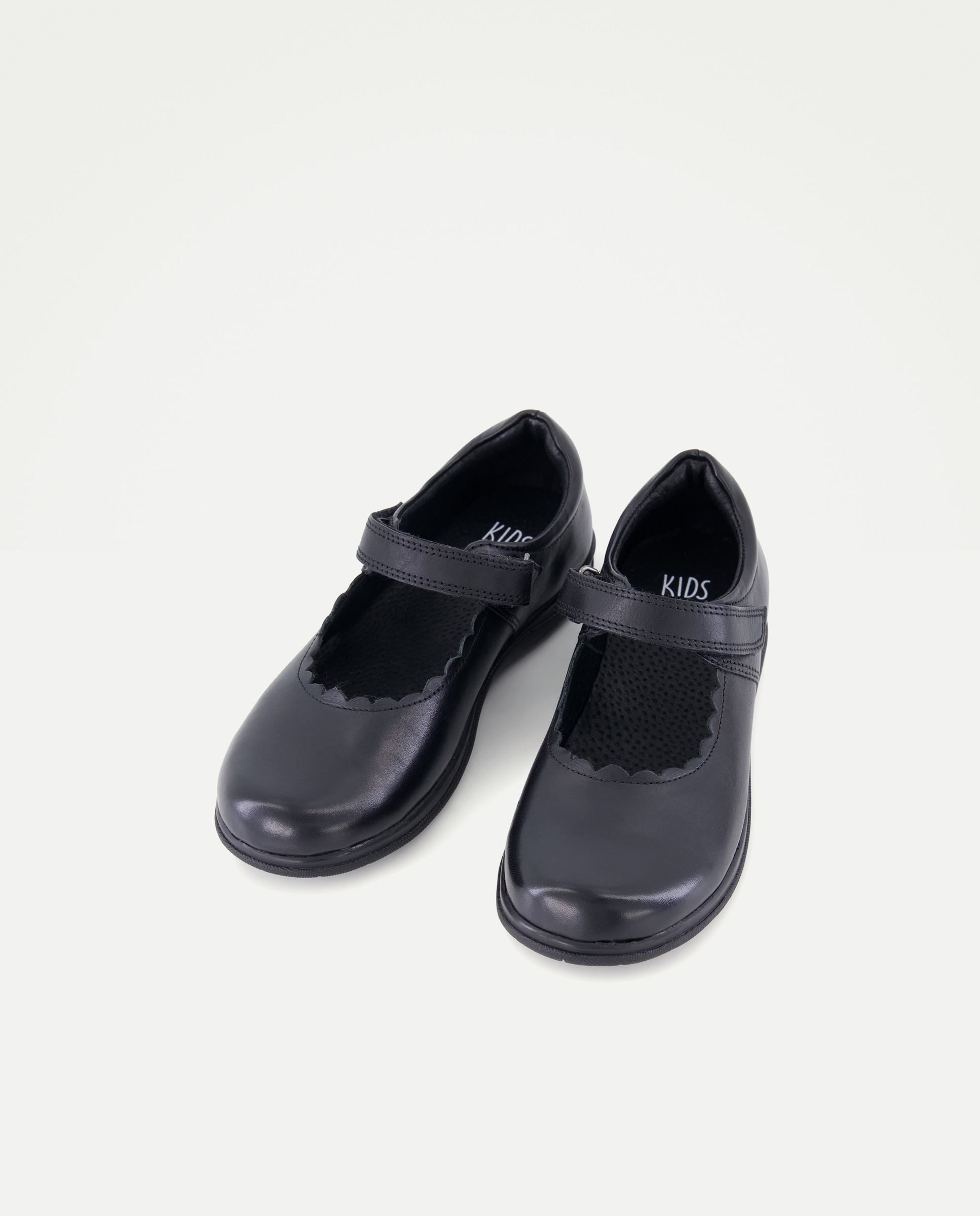 Sapatos de Presilha com Detalhe de Ondas Kids El Corte Inglés Preto-2