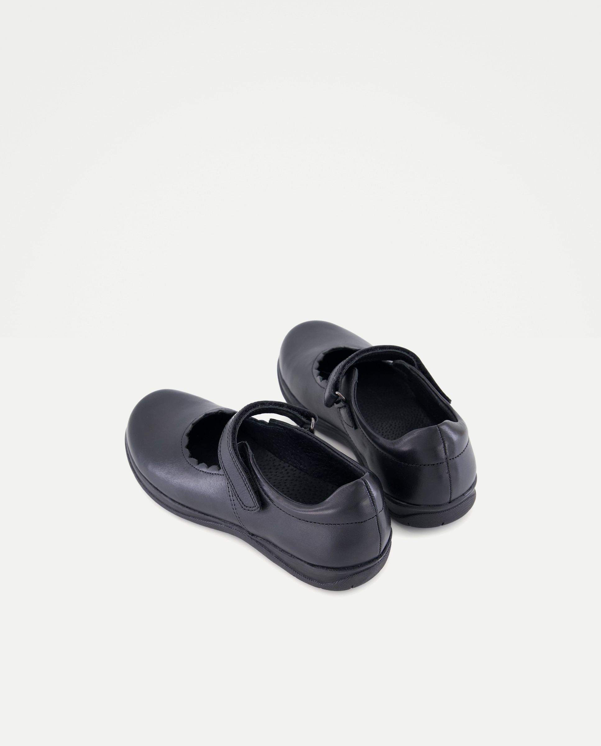 Sapatos de Presilha com Detalhe de Ondas Kids El Corte Inglés Preto-3
