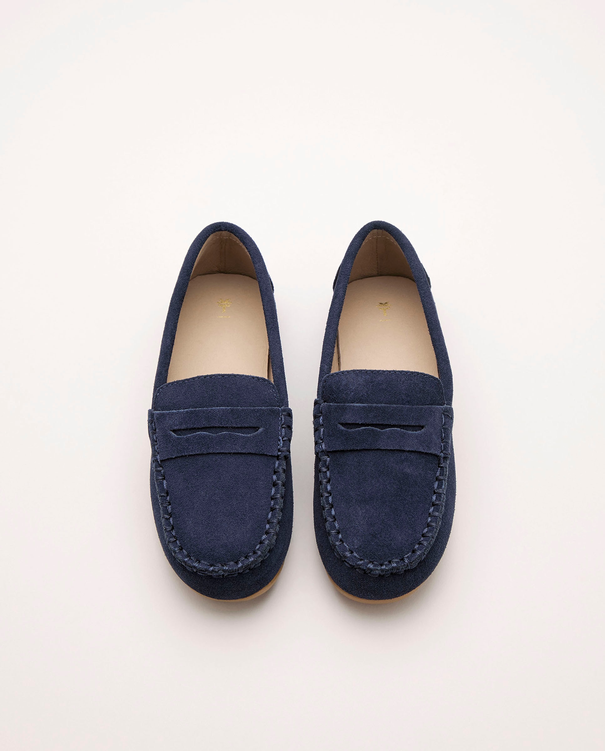 Mocasin antifaz serraje de niño - Coconut El Corte Inglés - Azul marino Azul marino-4