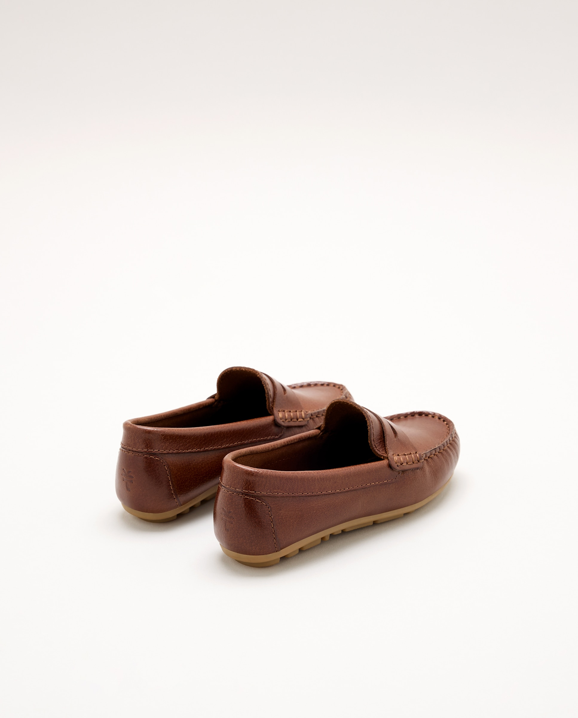 Imagen 3 de Mocasines de niño realizados en piel con antifaz - Coconut El Corte Inglés - Marrón Marrón