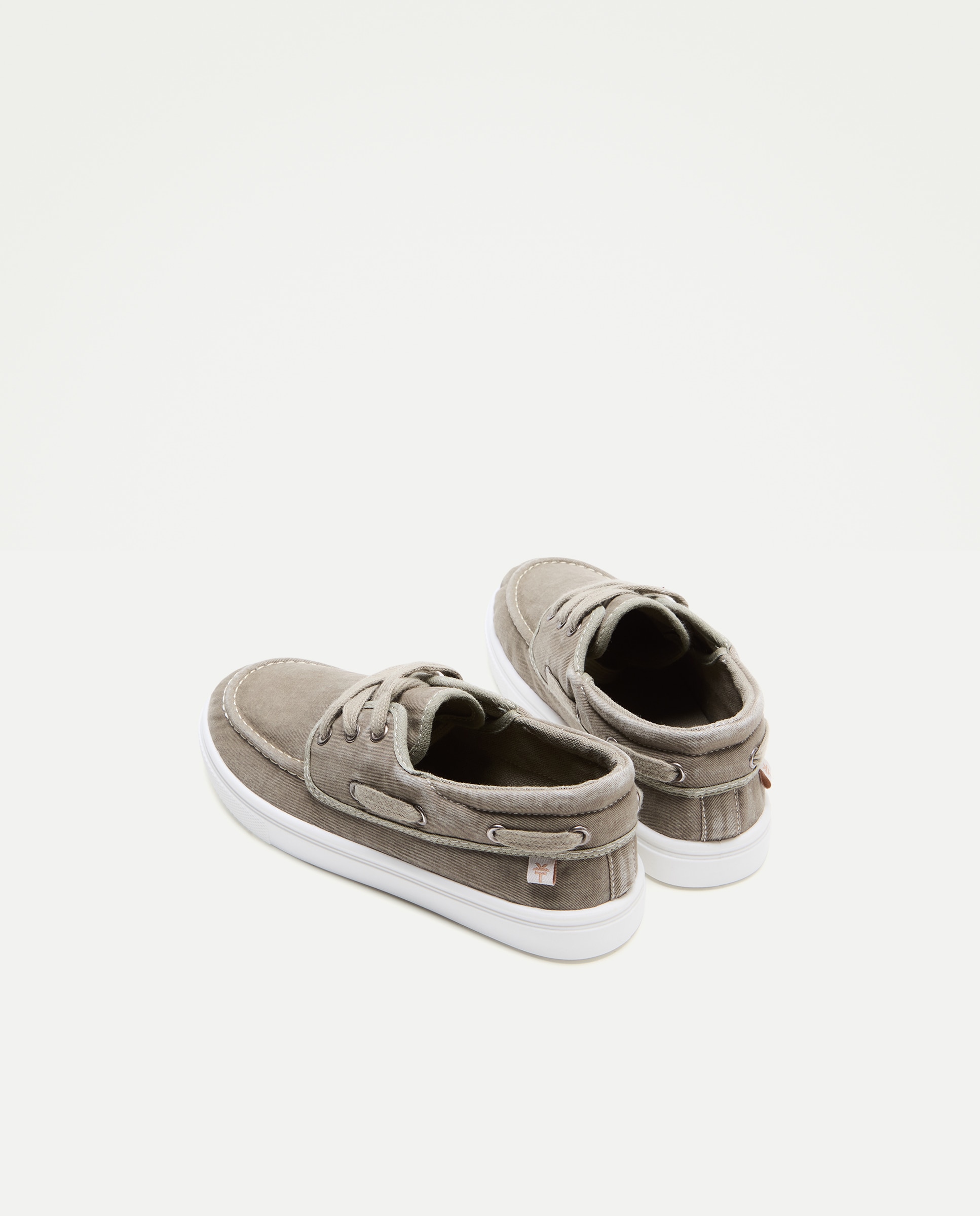 Náuticos de Velcro com Biqueira Redonda Coconut El Corte Inglés 850 Pedra-3
