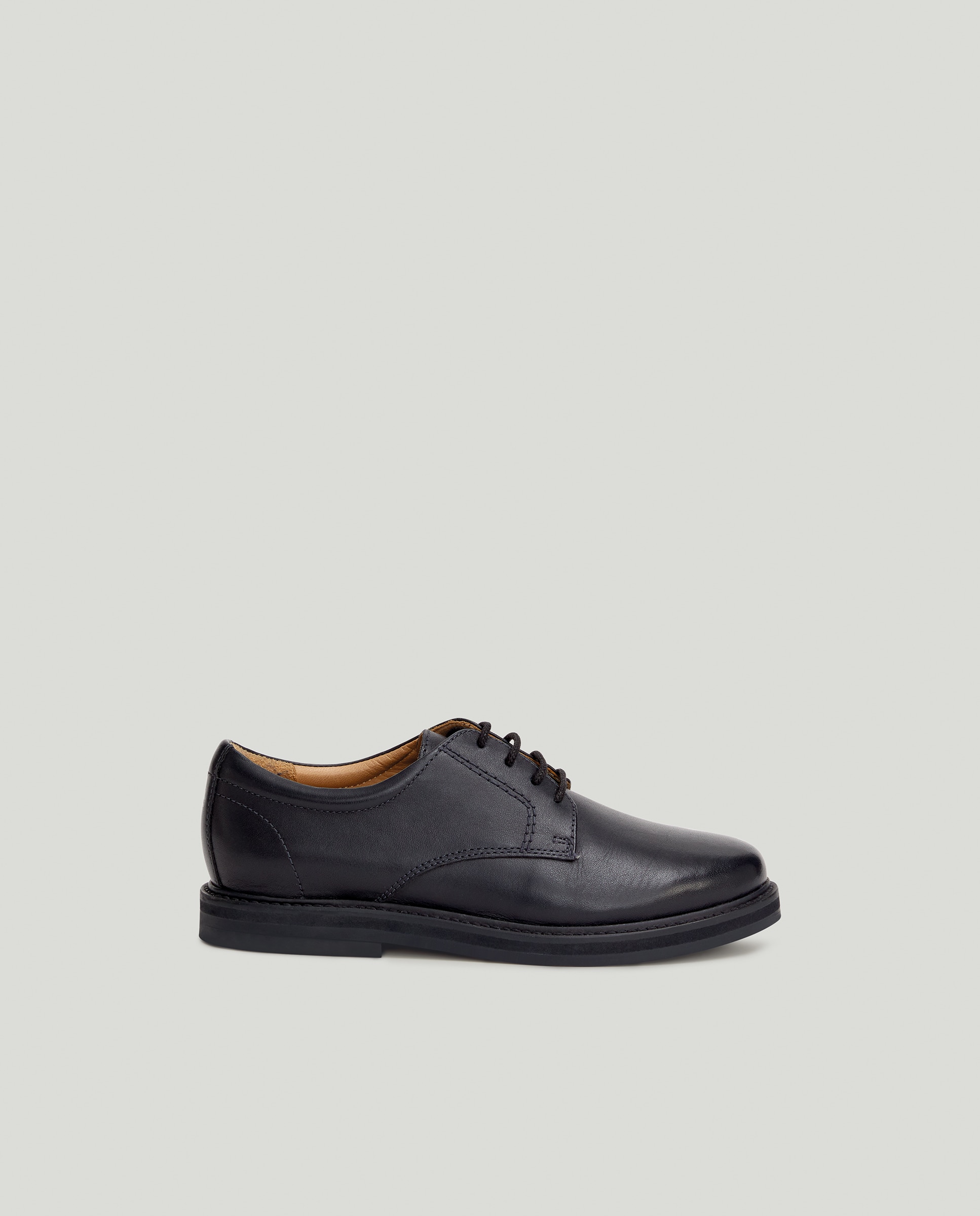 Bluchers com Atacadores e em Pele Lisa Coconut El Corte Inglés Azul-marinho-1