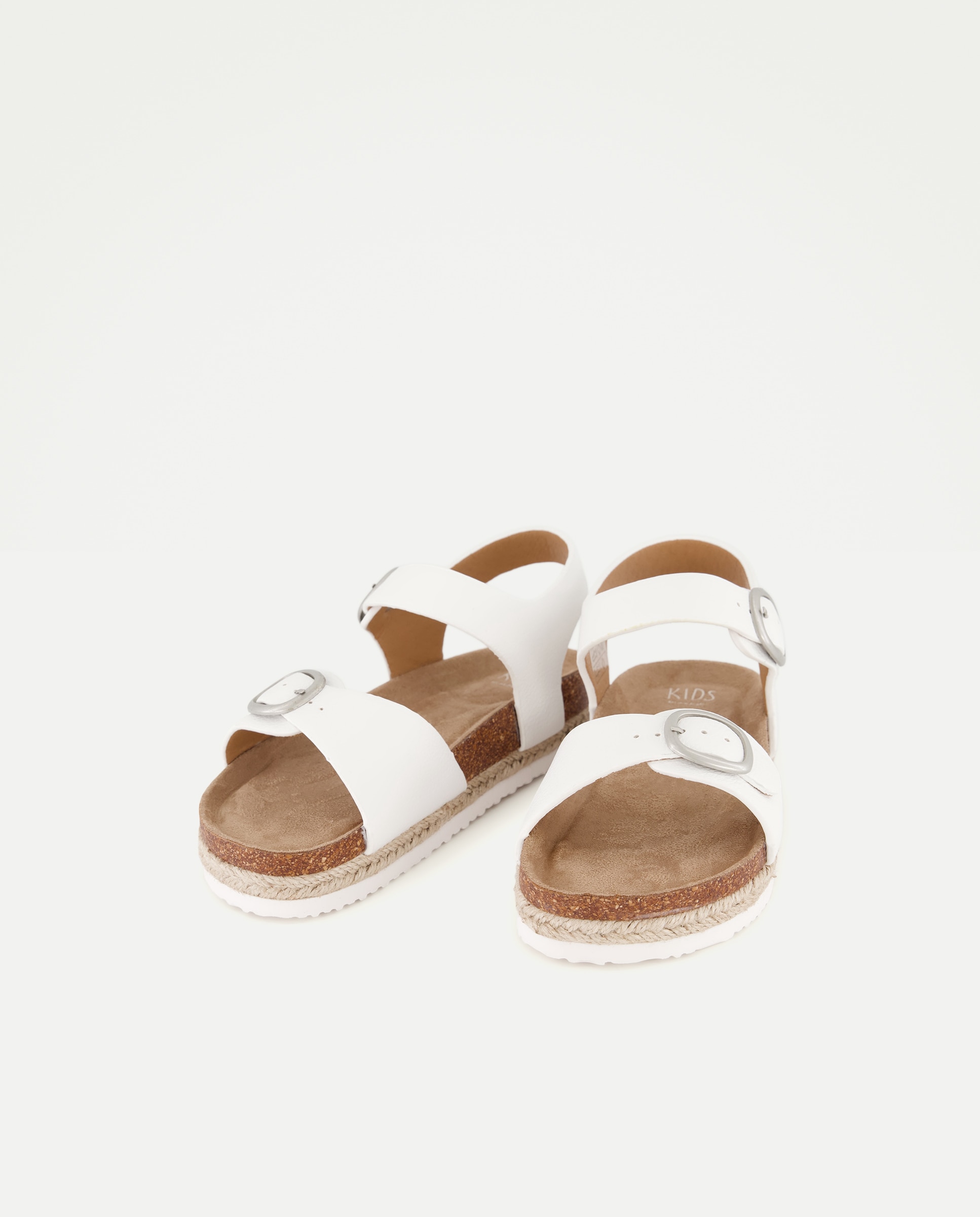 Sandálias com Tira de Juta Kids El Corte Inglés Branco-2