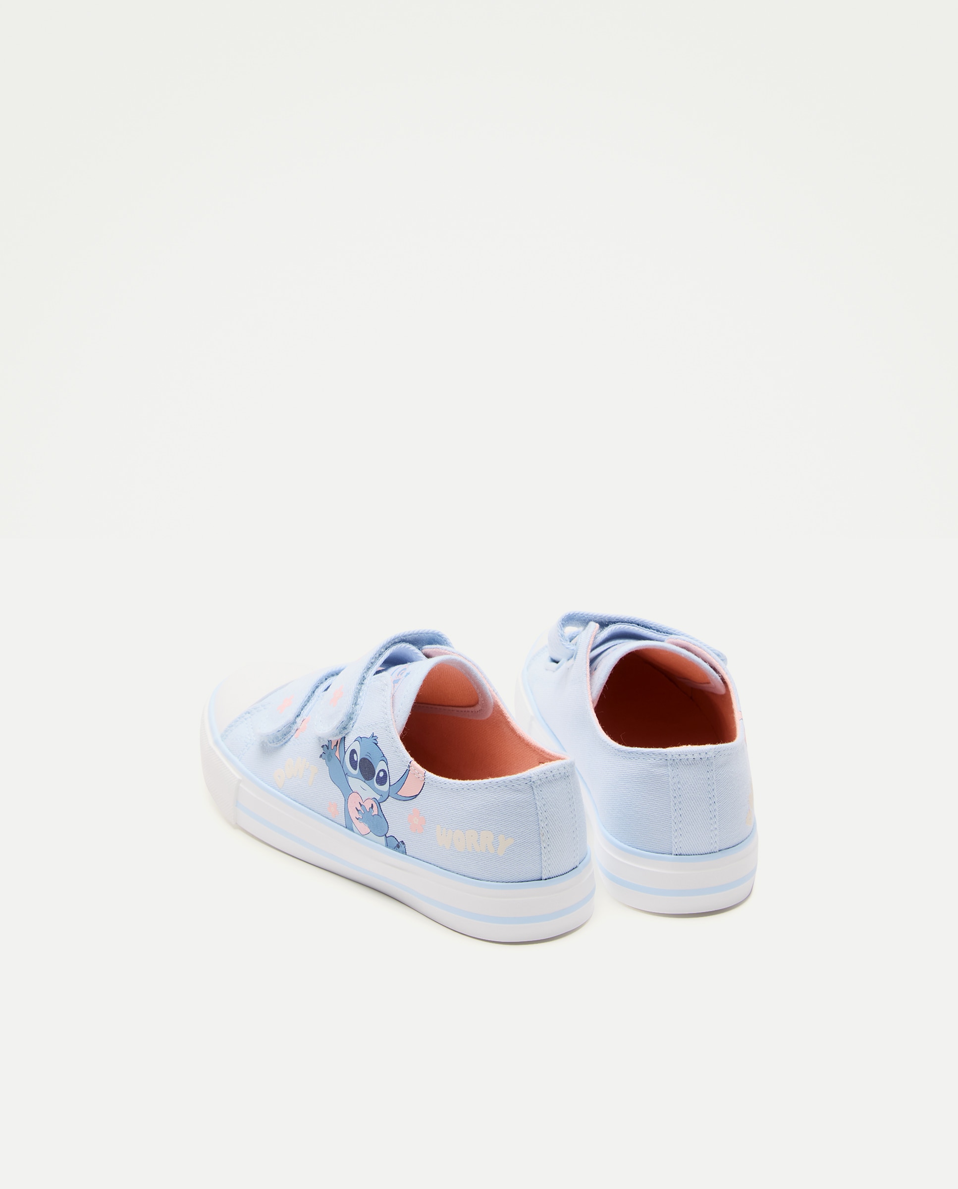 Sapatilhas de Lona Stitch com Velcros Kids El Corte Inglés 400 Azul-3