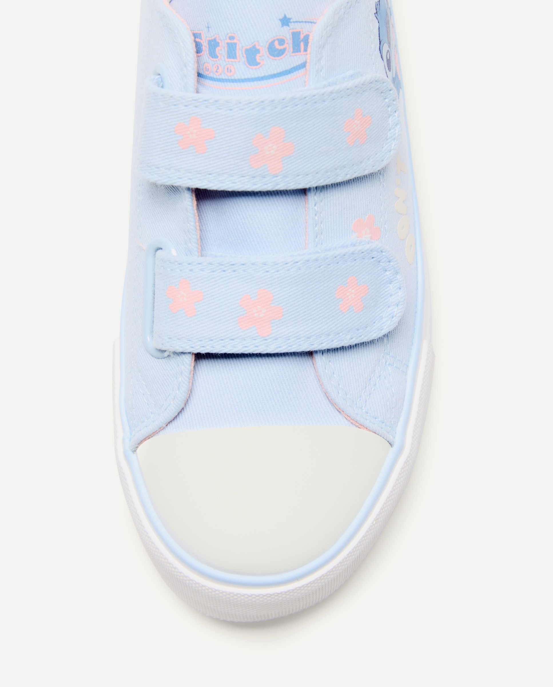 Sapatilhas de Lona Stitch com Velcros Kids El Corte Inglés 400 Azul-5