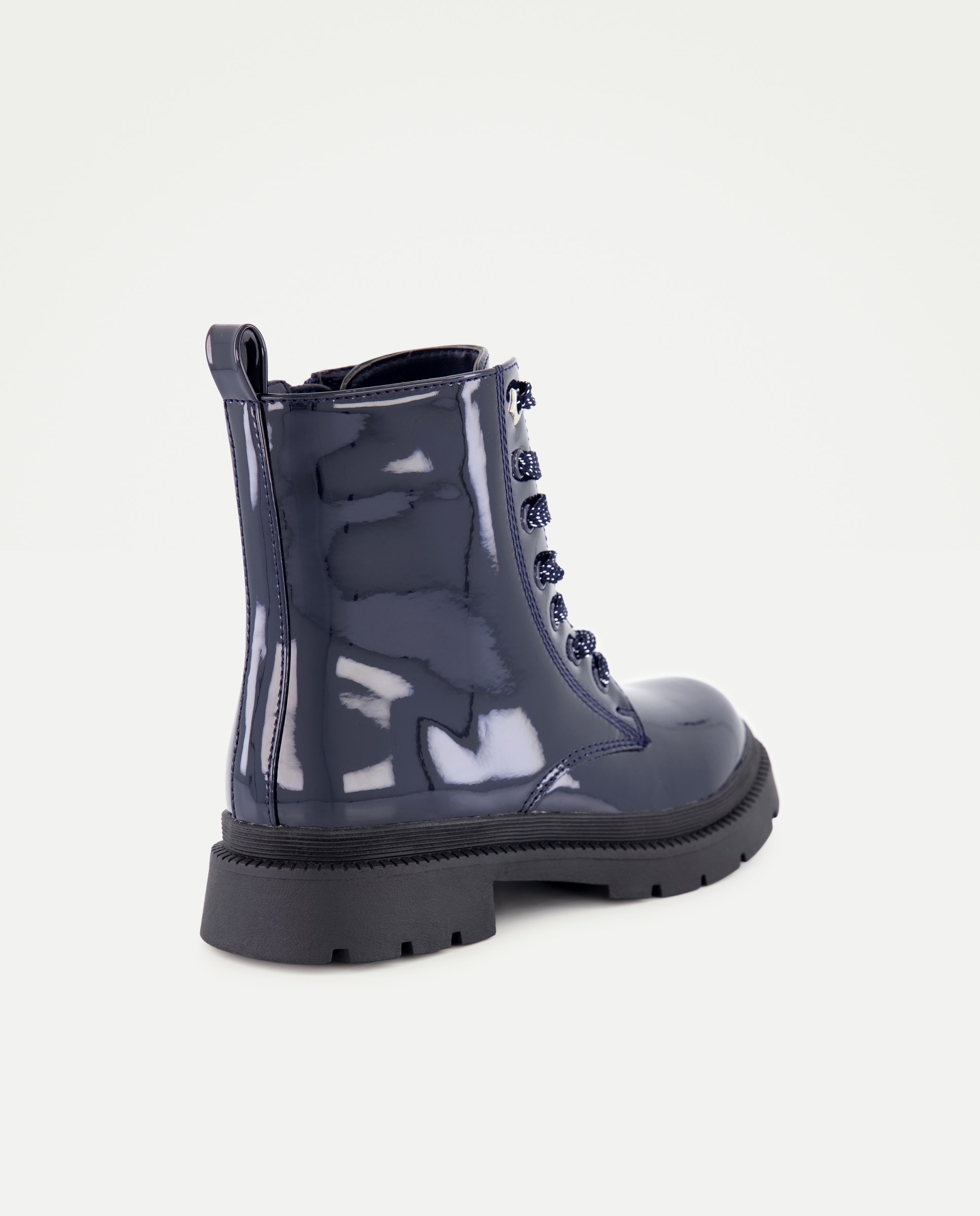 Botas de niña tipo plastificada - Kids El Corte Inglés - Azul marino Azul marino-3