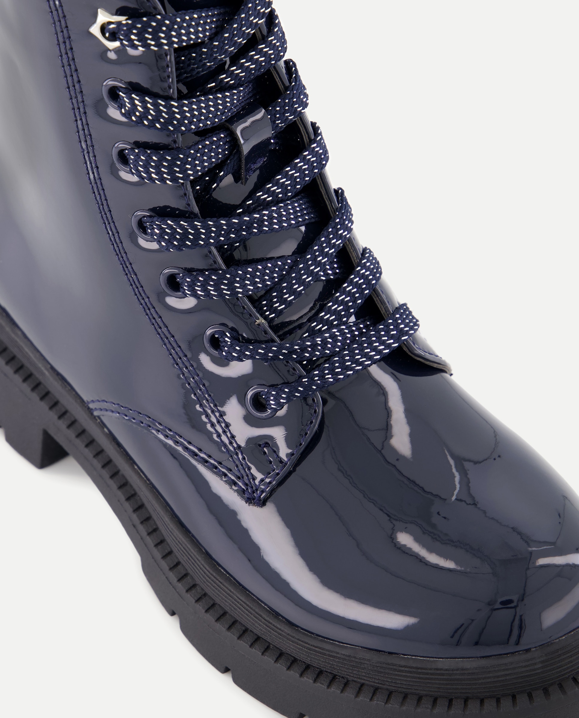 Botas de niña tipo plastificada - Kids El Corte Inglés - Azul marino Azul marino-5