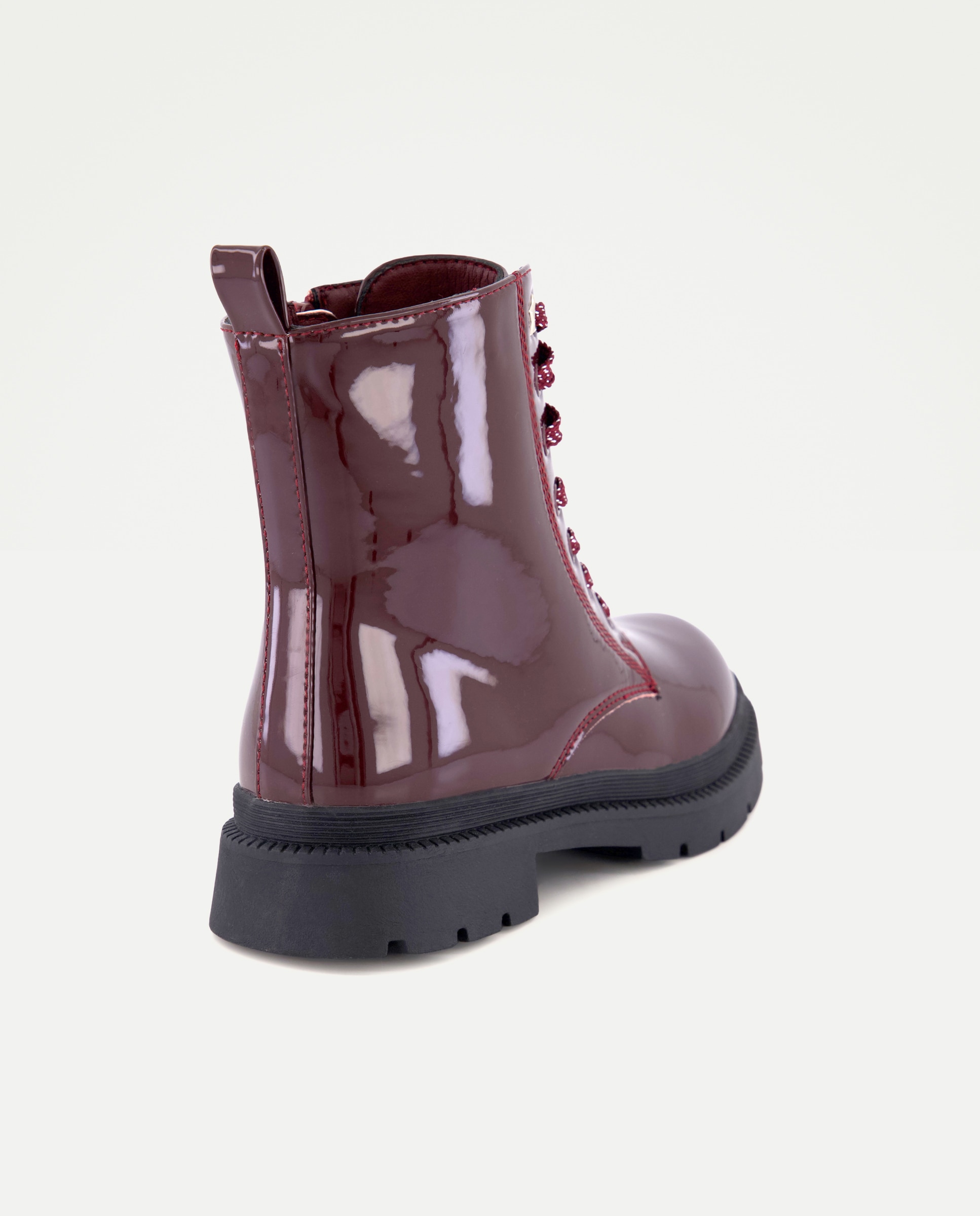 Botas Plastificada Bordeaux-3
