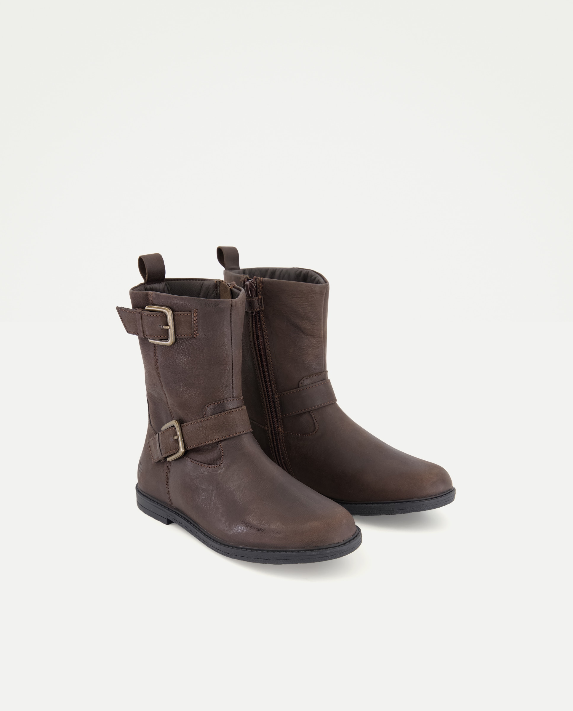 Botas de Croute com Fivelas Coconut El Corte Inglés Castanho-2