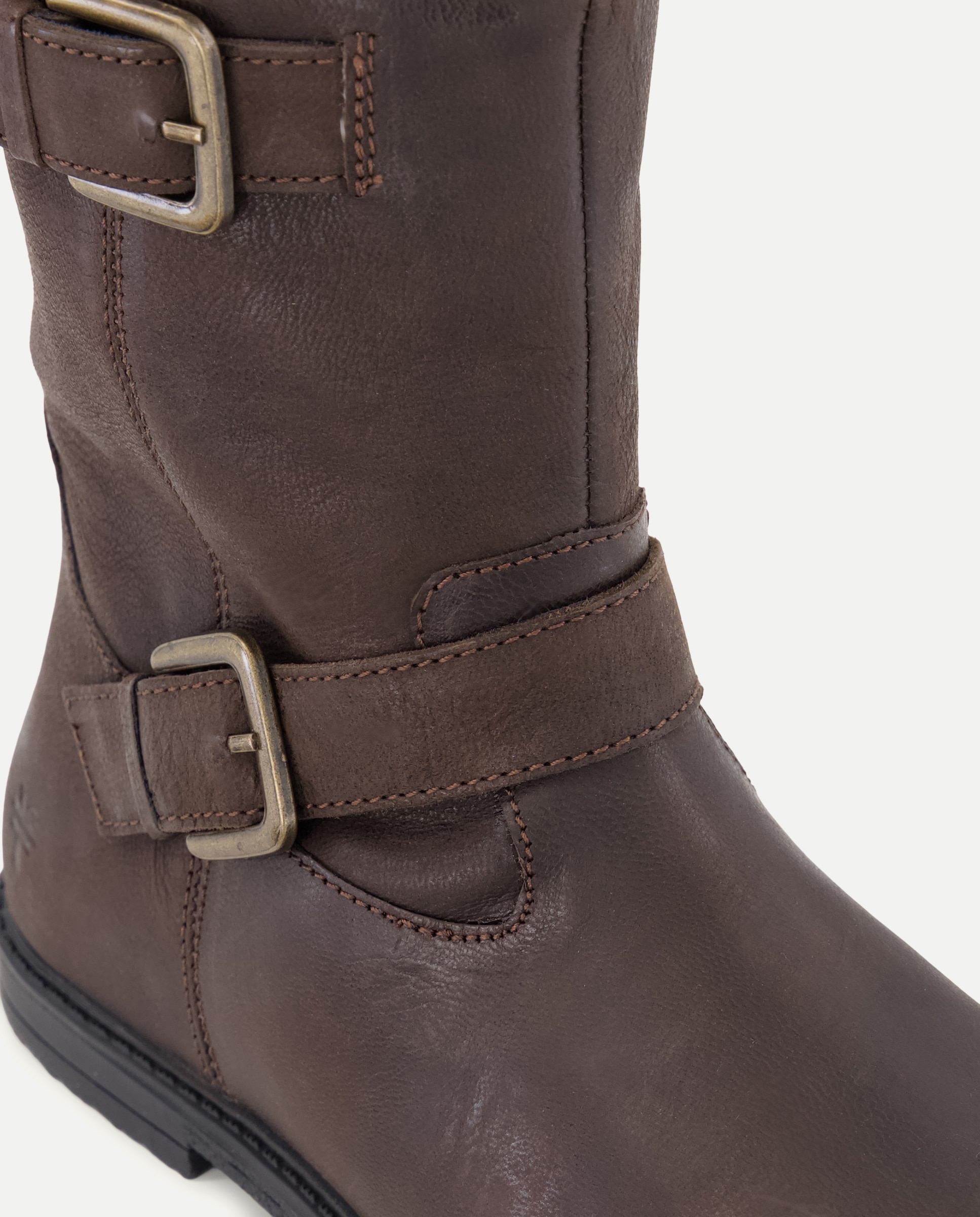 Botas de Croute com Fivelas Coconut El Corte Inglés Castanho-5