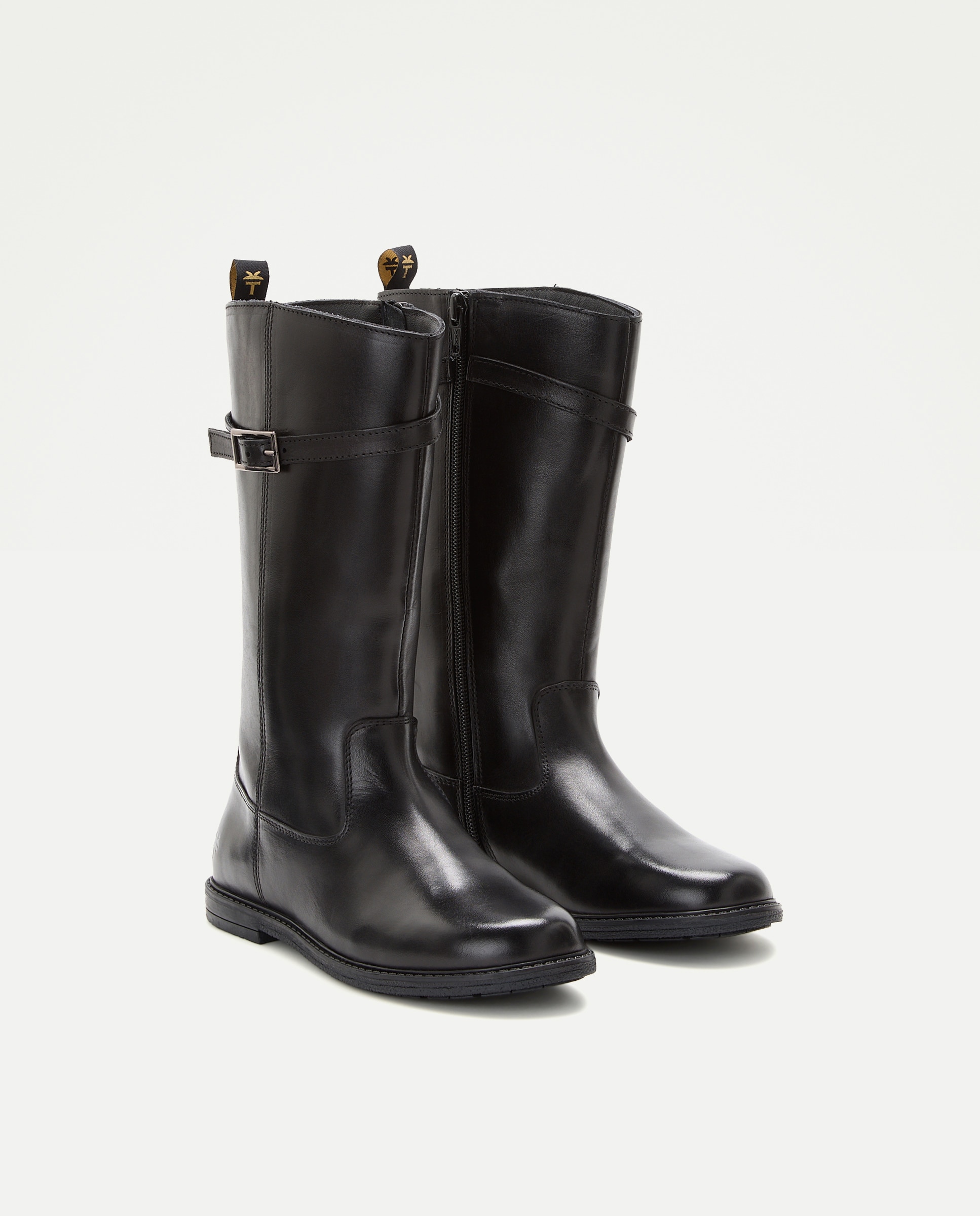 Botas altas de piel - Coconut El Corte Inglés - Negro Negro-2
