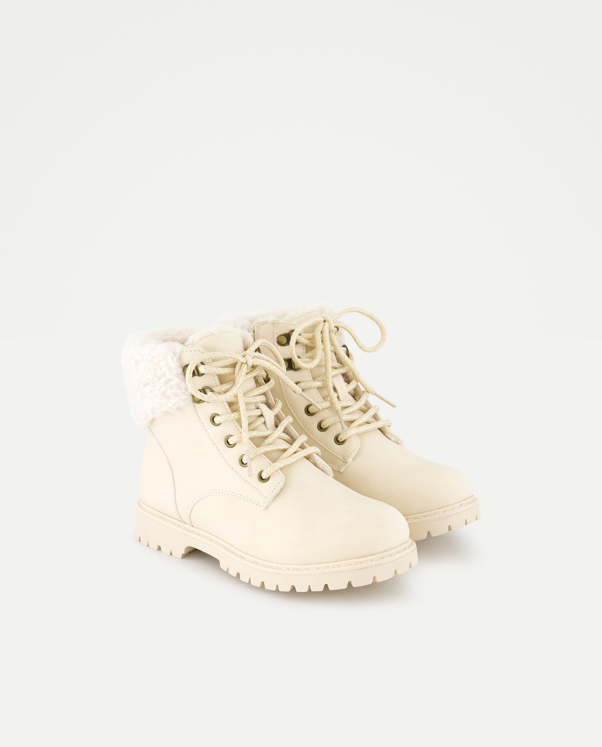 Botas de Montanha com Fecho de Atacadores 120 Cru-2