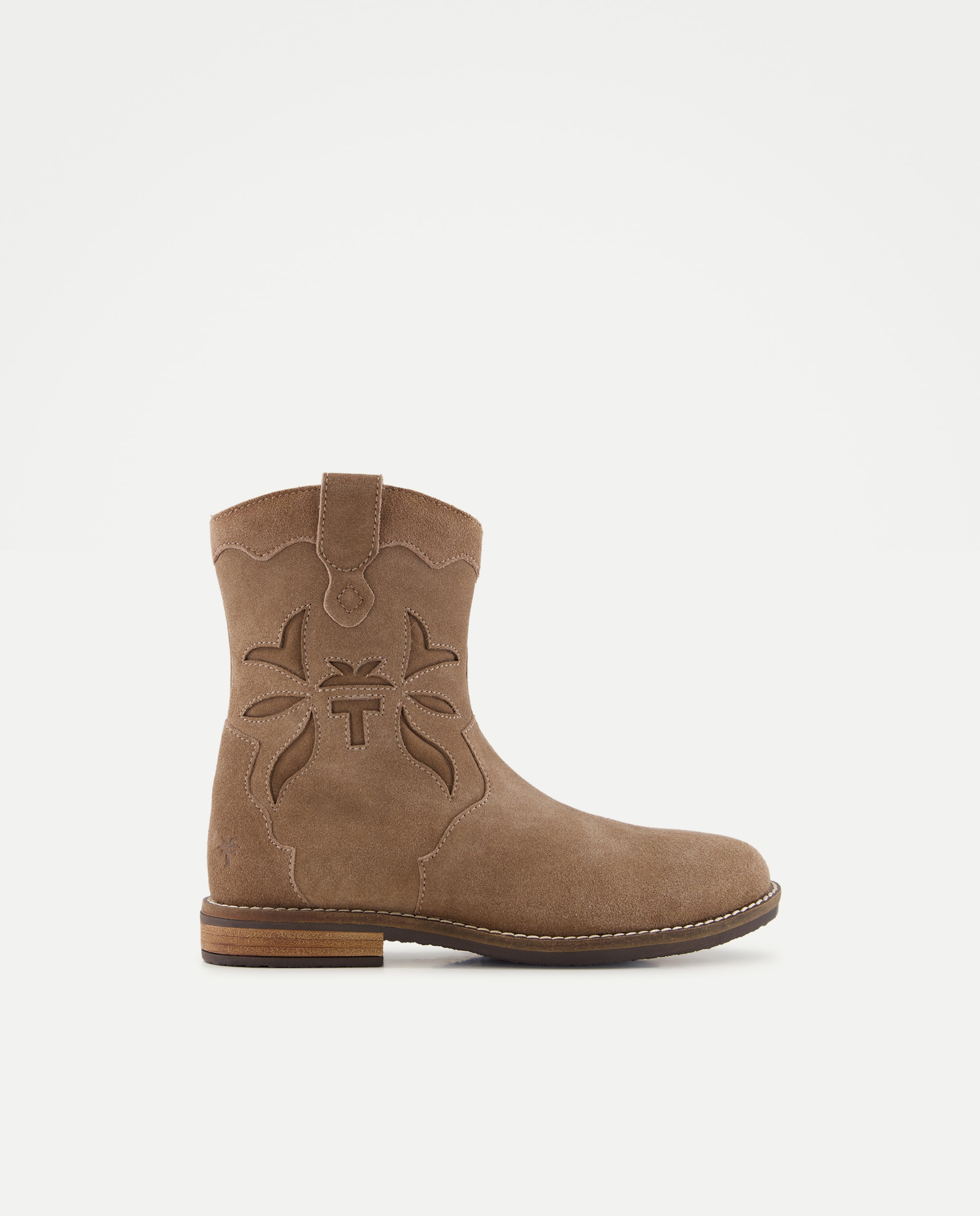 Imagem 0 de Botins Estilo Cowboy com Croute