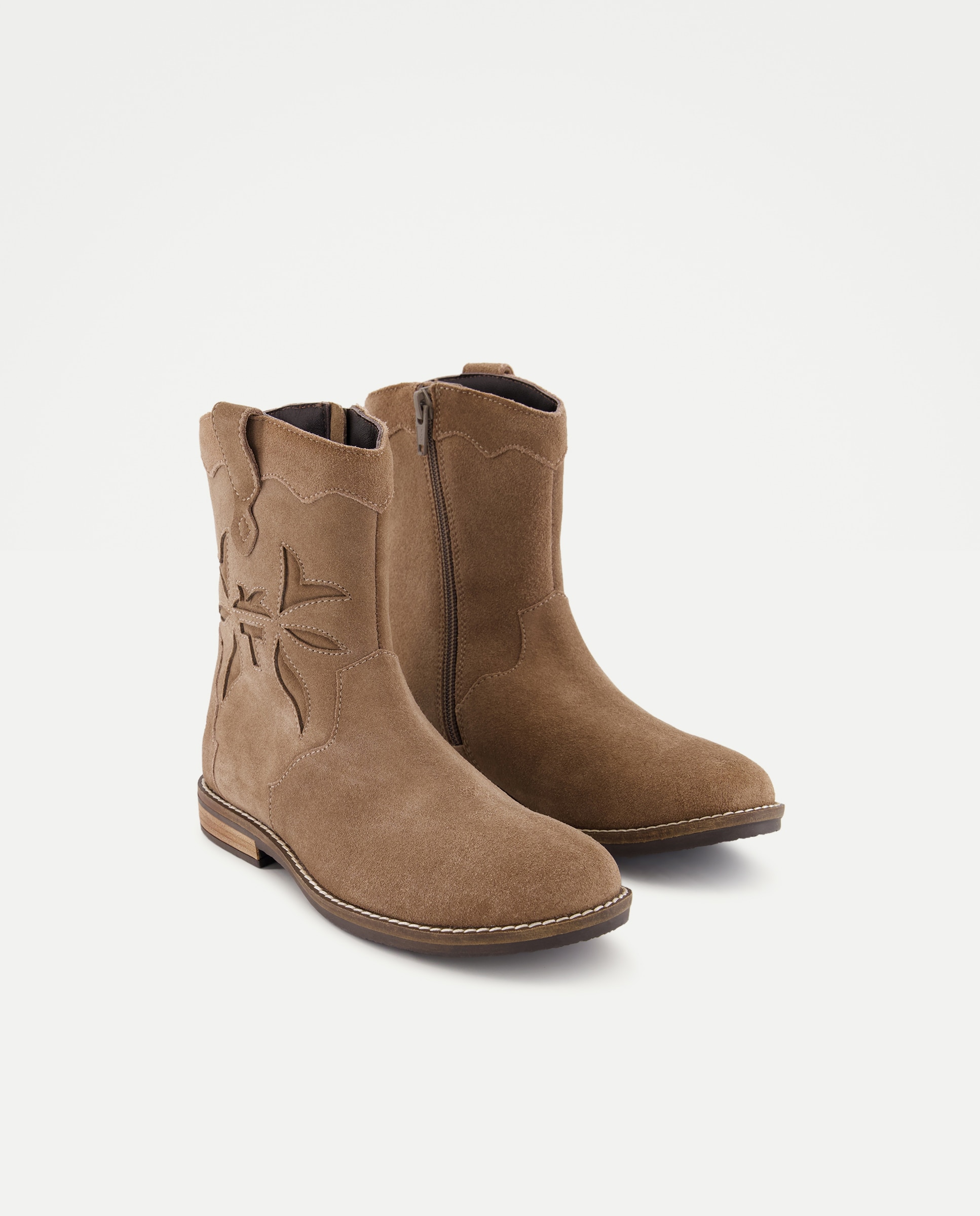 Botins Estilo Cowboy com Croute Coconut El Corte Inglés 850 Pedra-2
