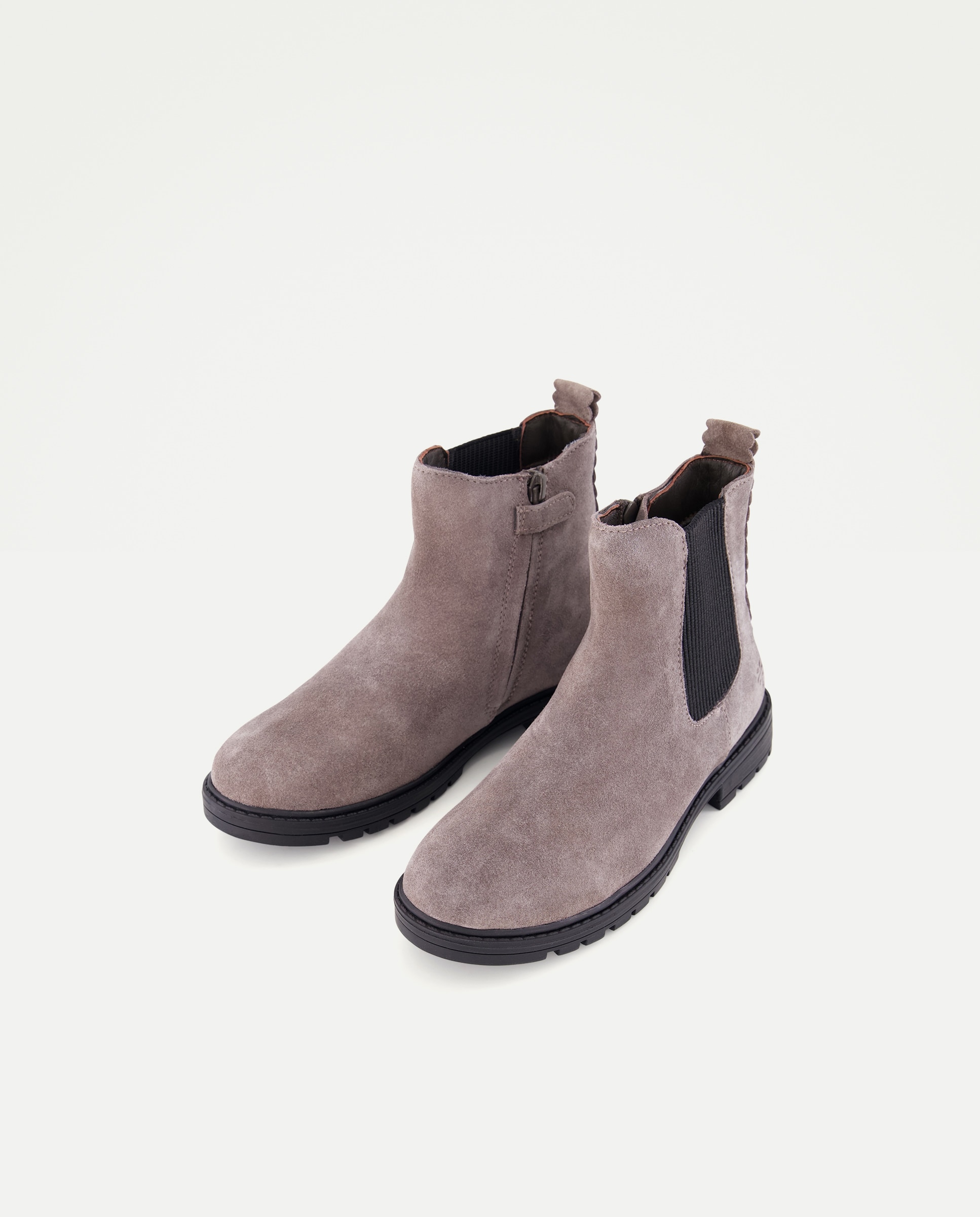Botins Chelsea em Pele Castanho-2