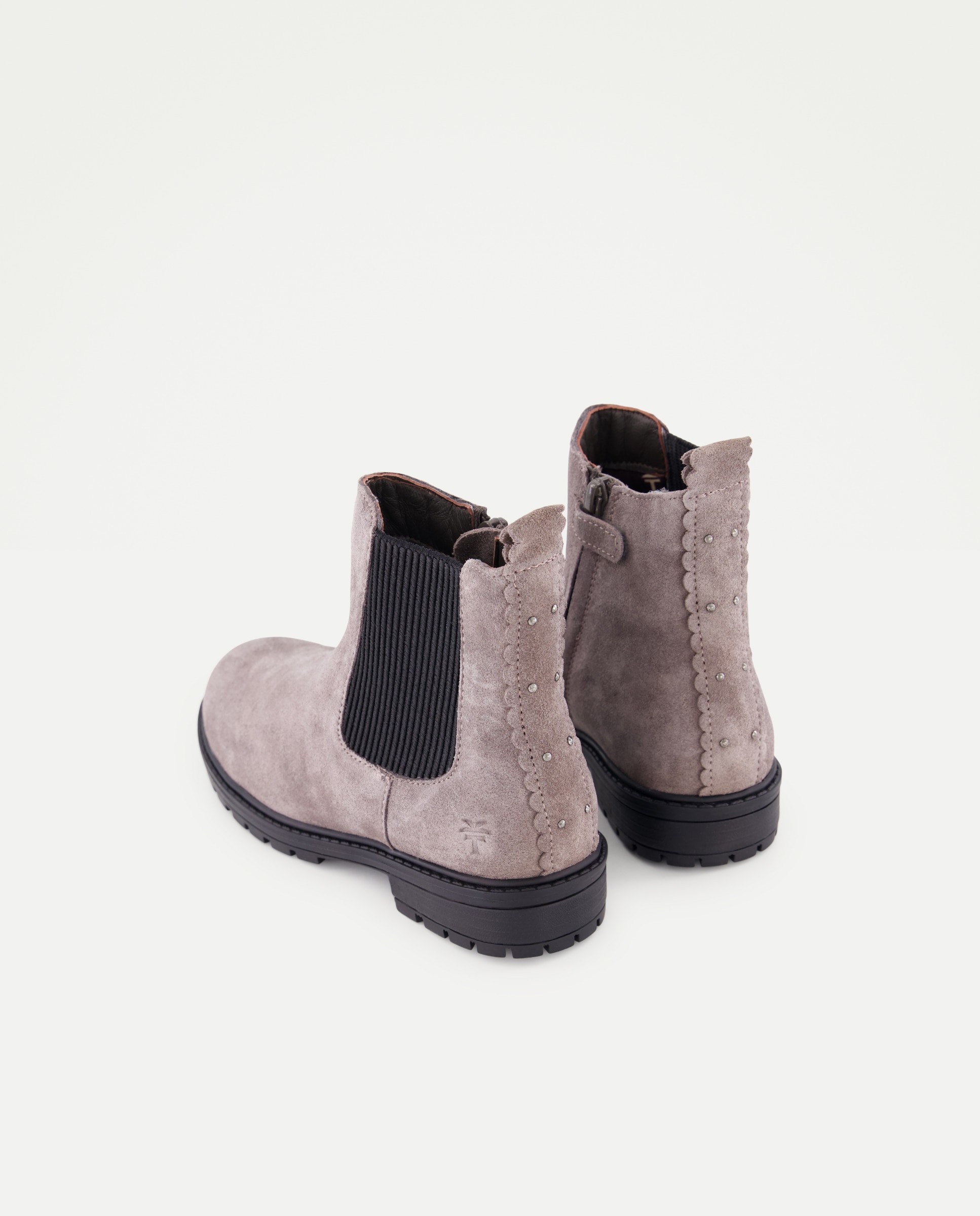 Botins Chelsea em Pele Castanho-3